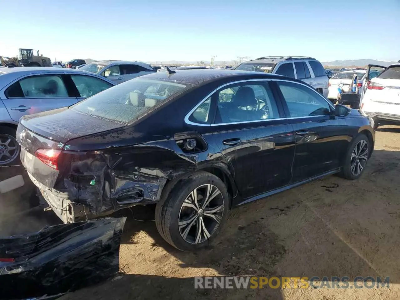 3 fotografías del automóvil dañado 1VWSA7A3XNC000162 VOLKSWAGEN PASSAT 2022