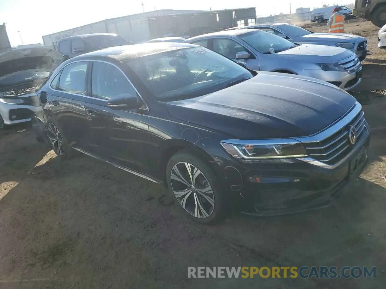 4 fotografías del automóvil dañado 1VWSA7A3XNC000162 VOLKSWAGEN PASSAT 2022