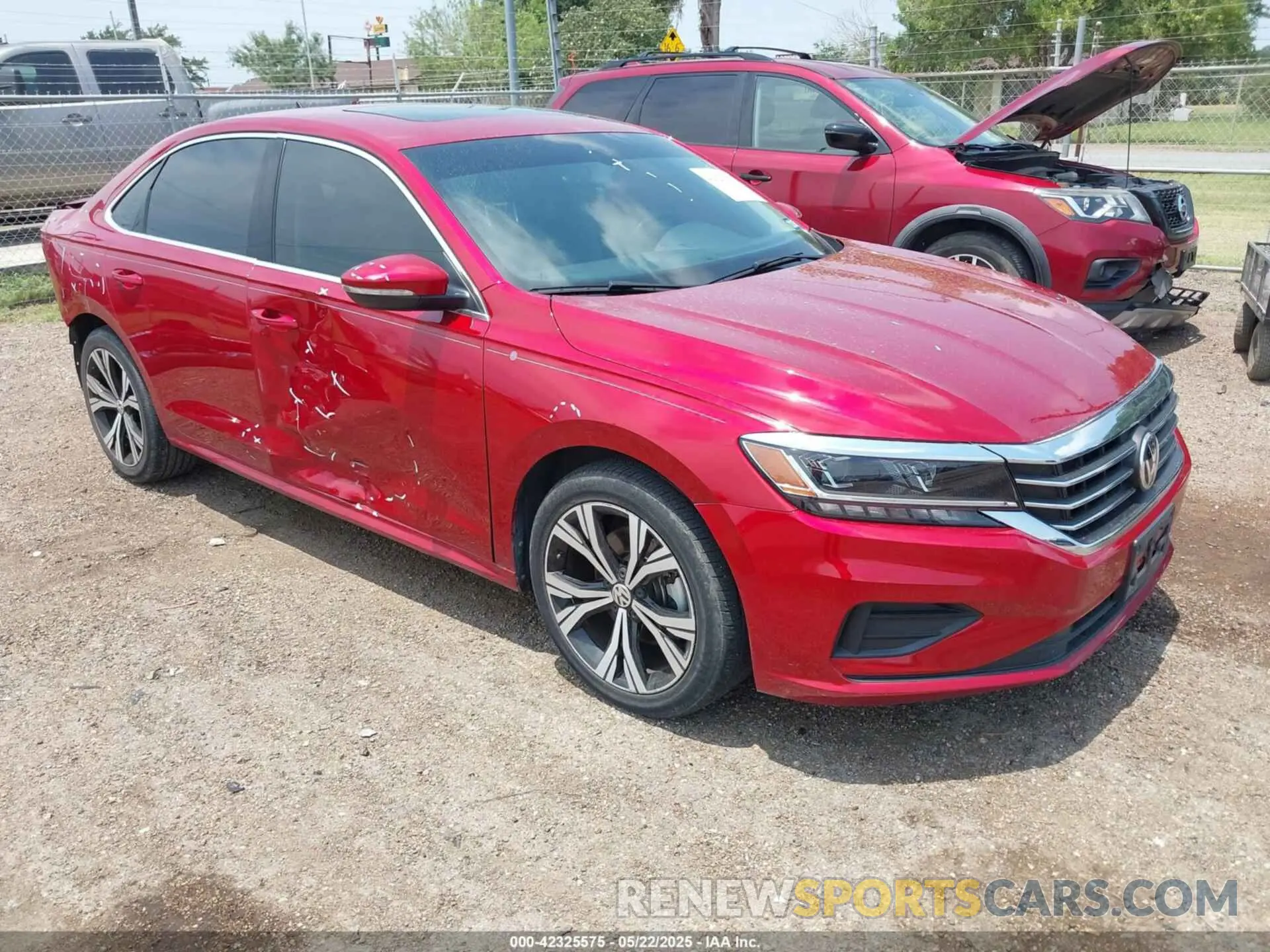 1 fotografías del automóvil dañado 1VWSA7A3XNC002431 VOLKSWAGEN PASSAT 2022