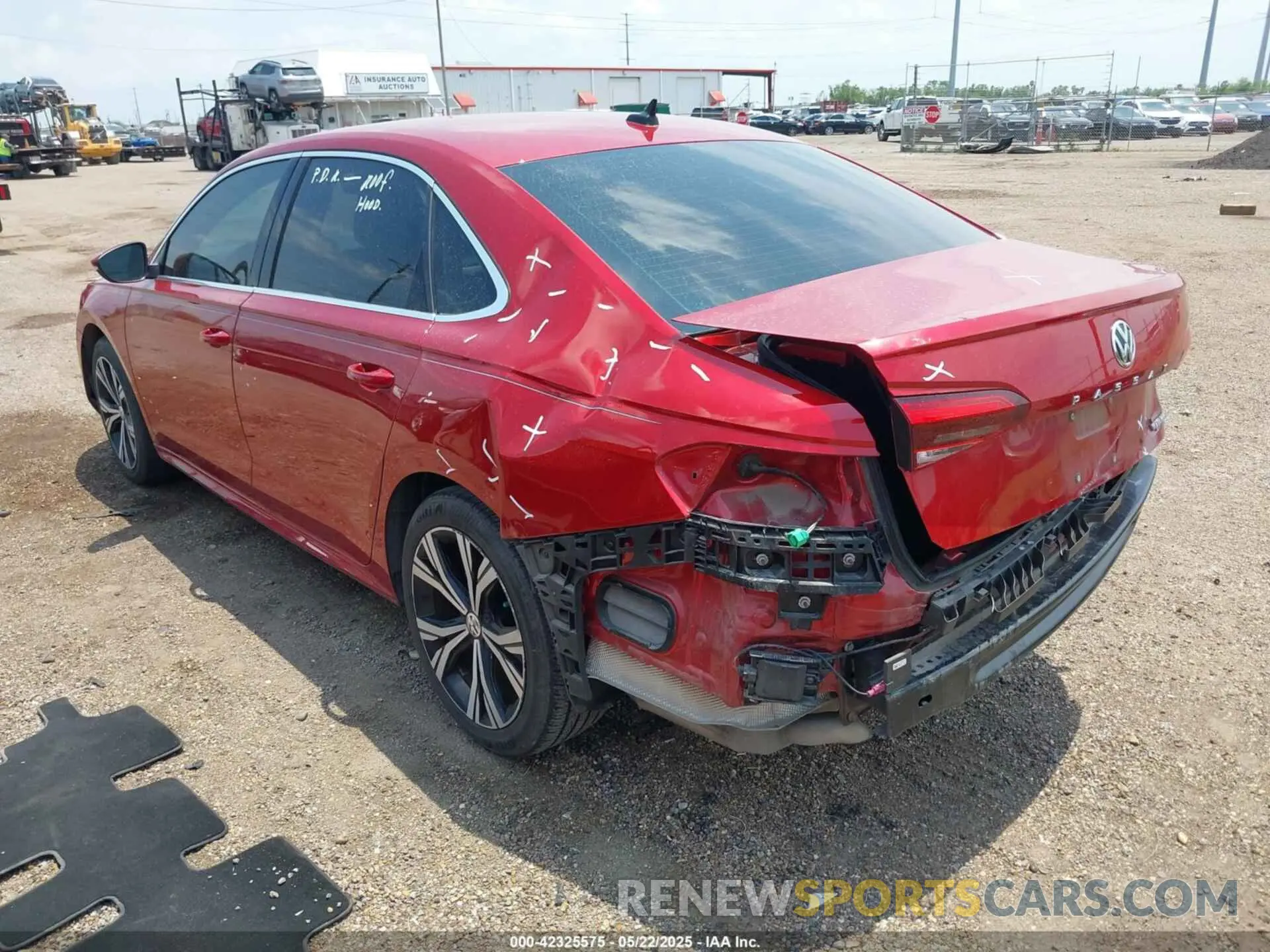 3 fotografías del automóvil dañado 1VWSA7A3XNC002431 VOLKSWAGEN PASSAT 2022