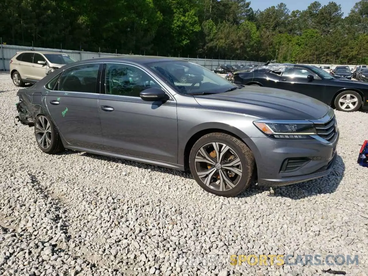 4 fotografías del automóvil dañado 1VWSA7A3XNC003403 VOLKSWAGEN PASSAT 2022