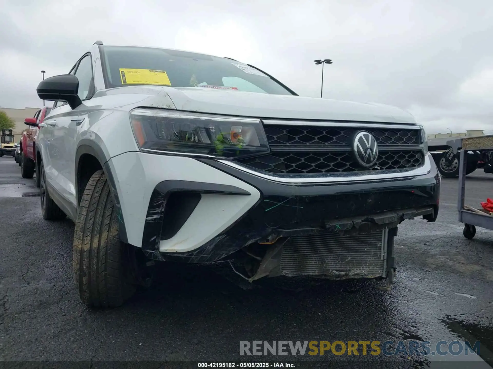 6 fotografías del automóvil dañado 3VVCX7B20NM056509 VOLKSWAGEN TAOS 2022