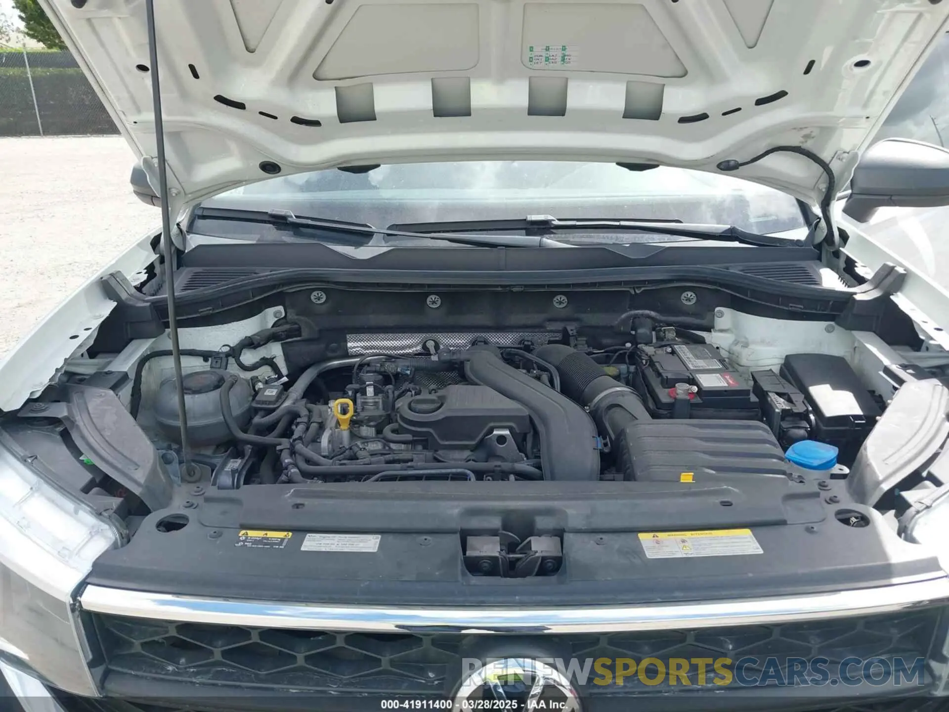 10 fotografías del automóvil dañado 3VVCX7B23NM000788 VOLKSWAGEN TAOS 2022