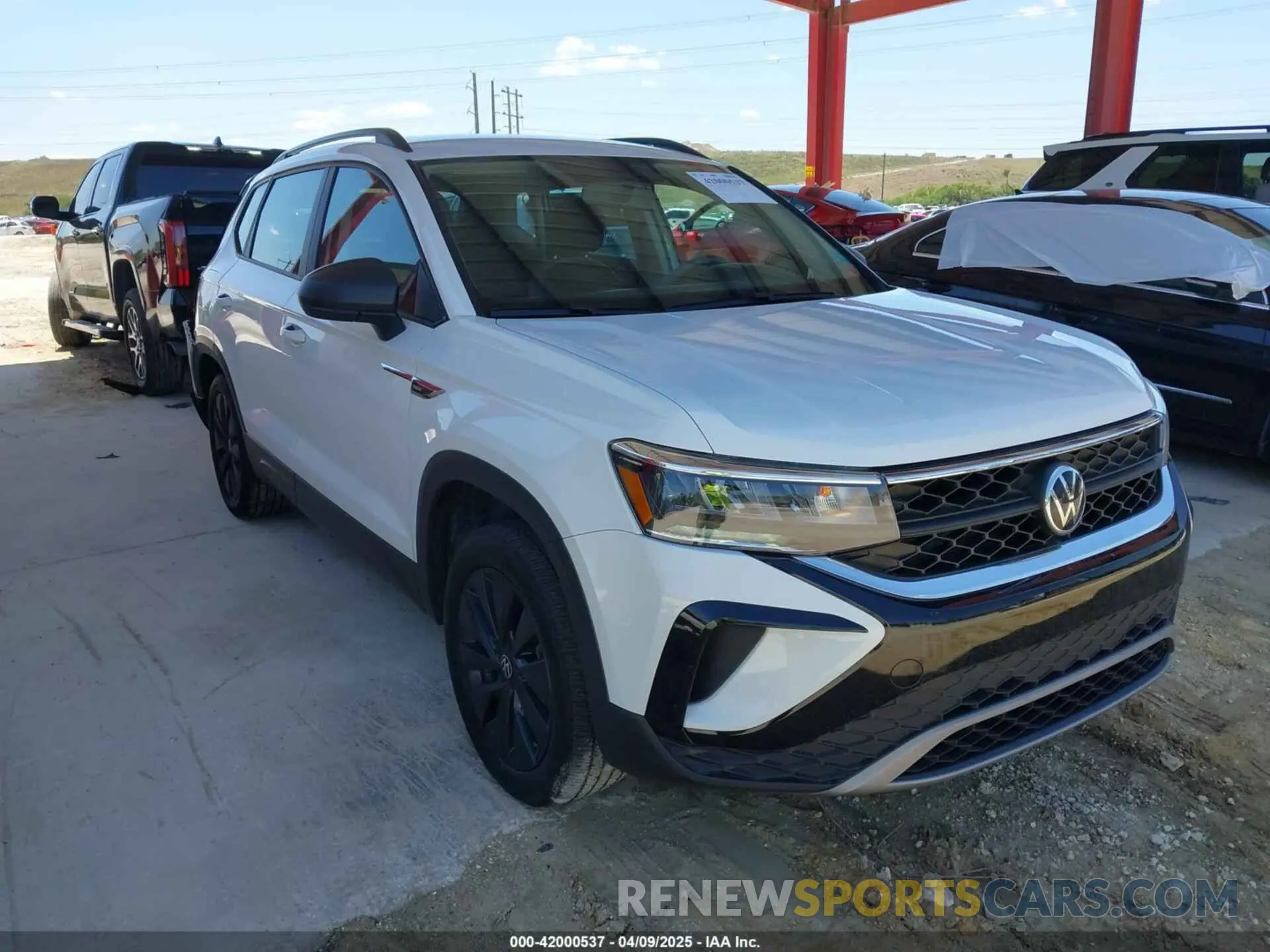1 fotografías del automóvil dañado 3VVCX7B28NM097129 VOLKSWAGEN TAOS 2022