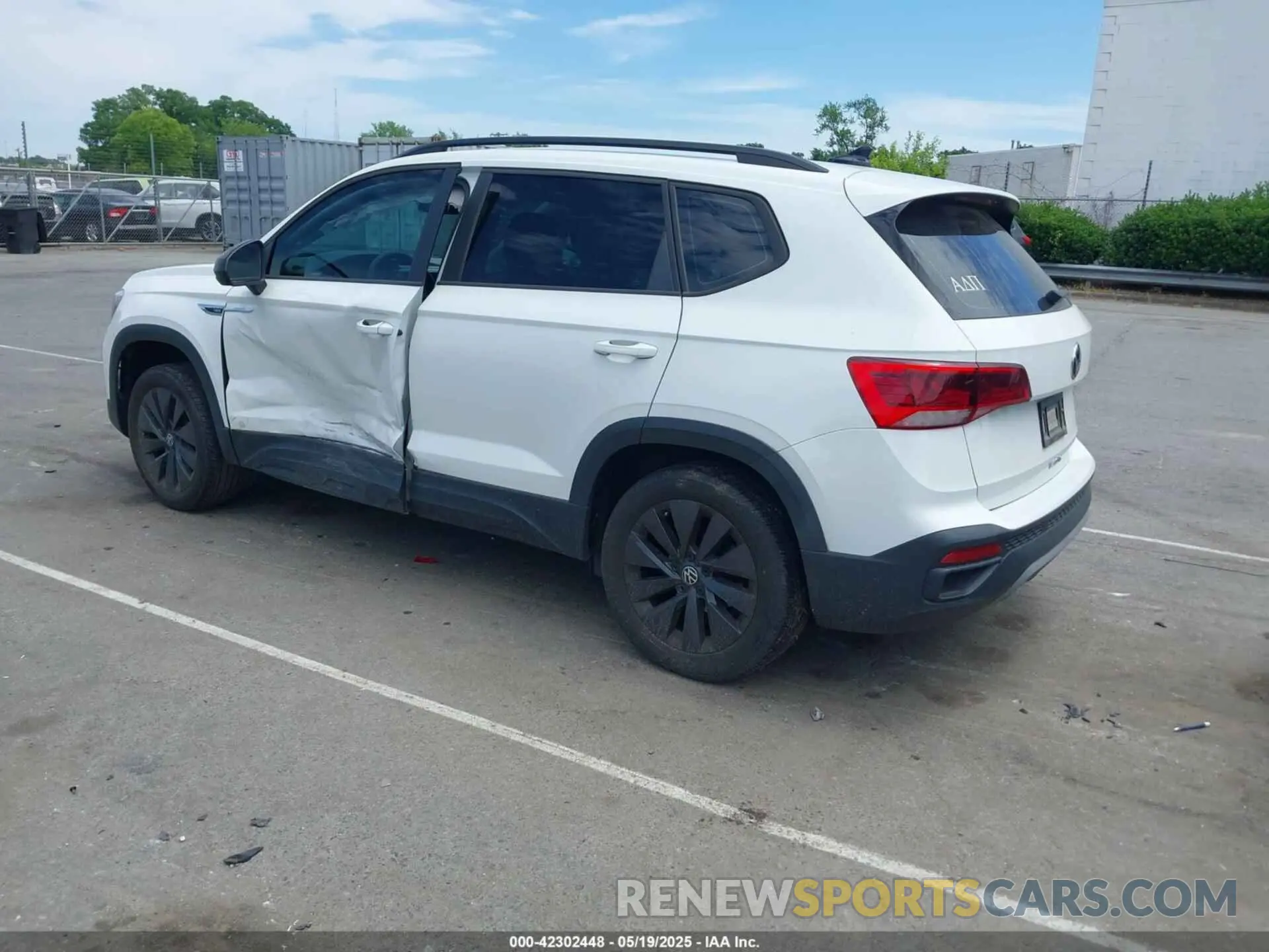 3 fotografías del automóvil dañado 3VVCX7B2XNM018415 VOLKSWAGEN TAOS 2022