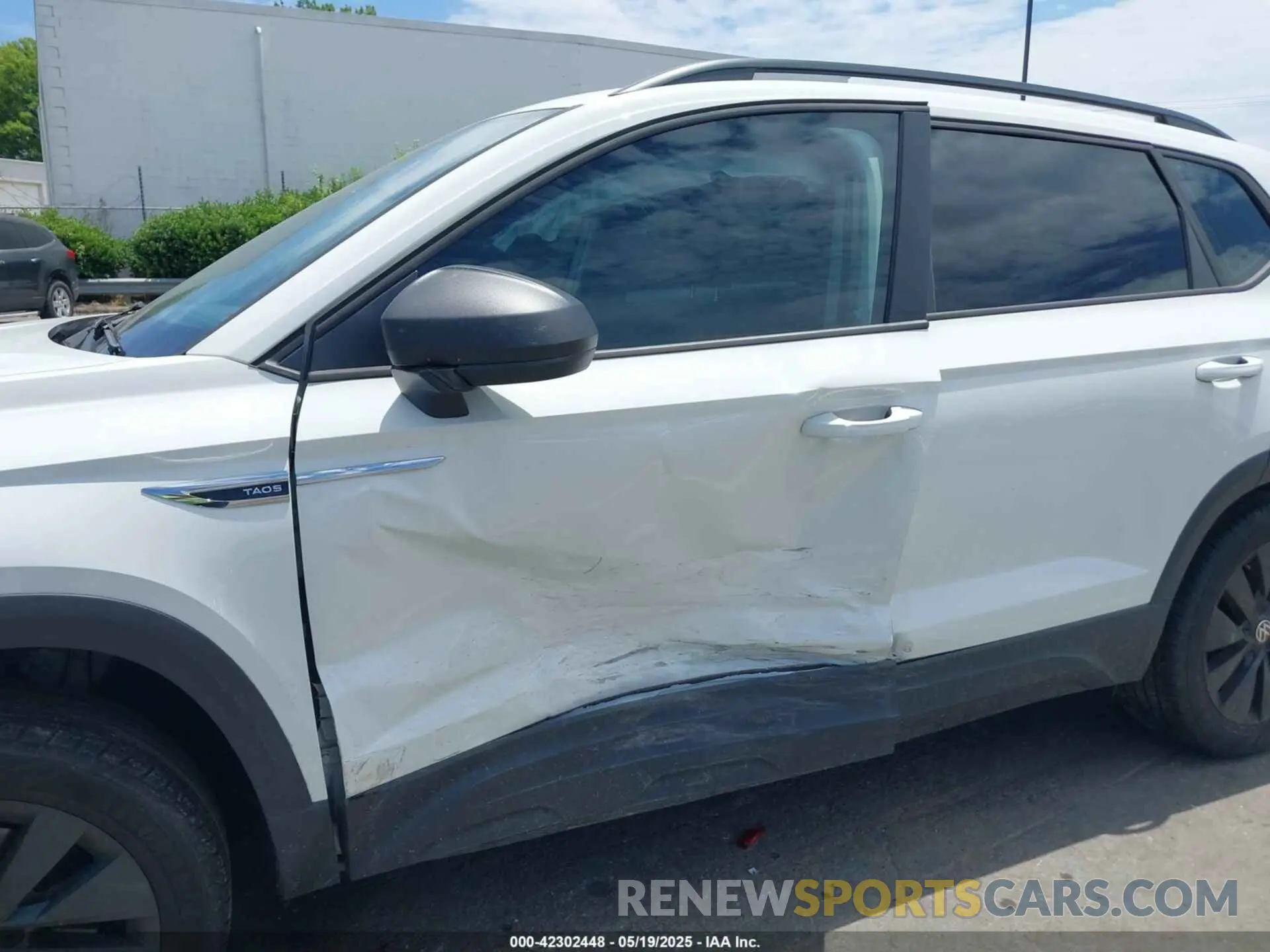6 fotografías del automóvil dañado 3VVCX7B2XNM018415 VOLKSWAGEN TAOS 2022