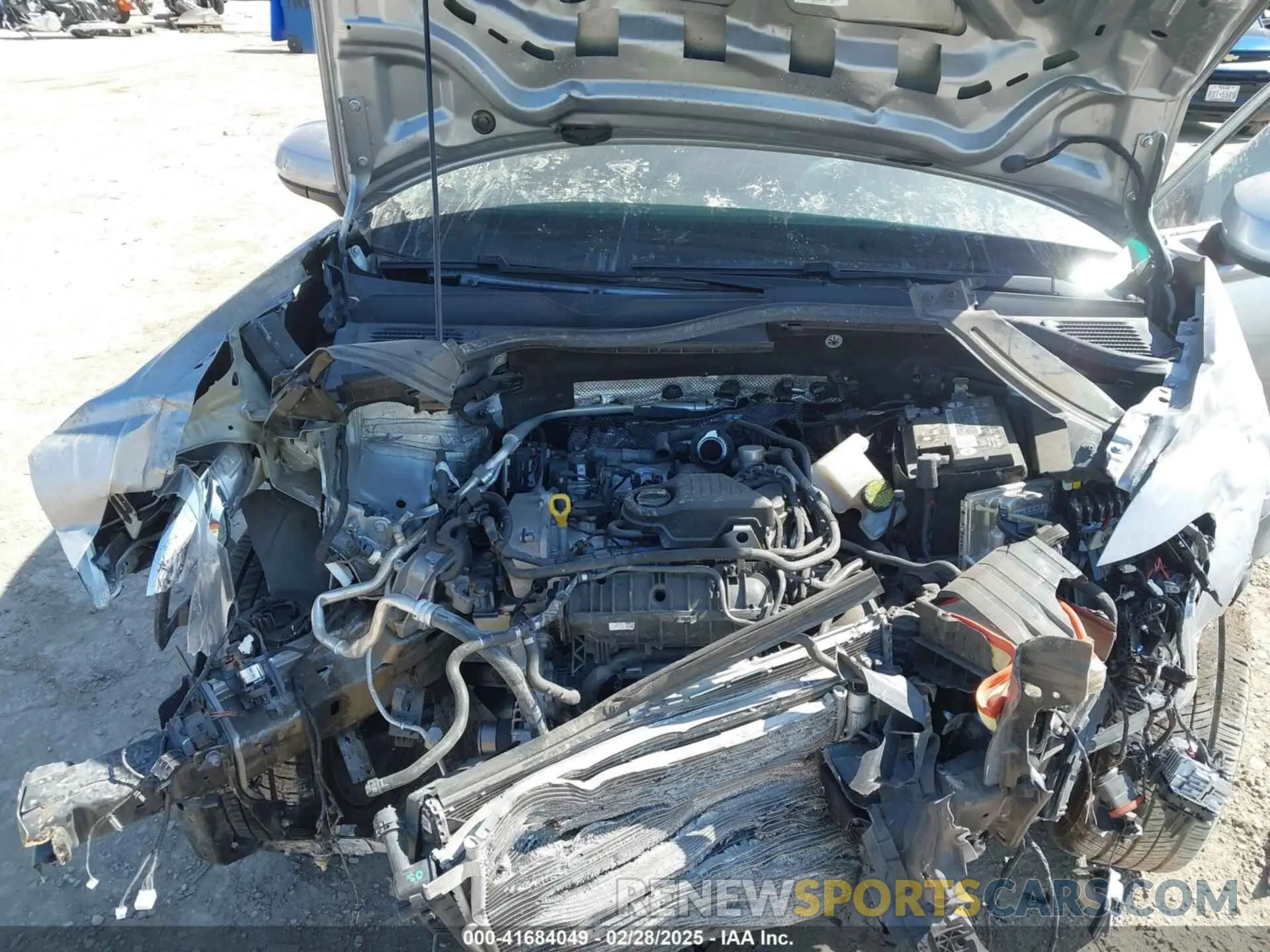 10 fotografías del automóvil dañado 3VVGX7B29NM001350 VOLKSWAGEN TAOS 2022