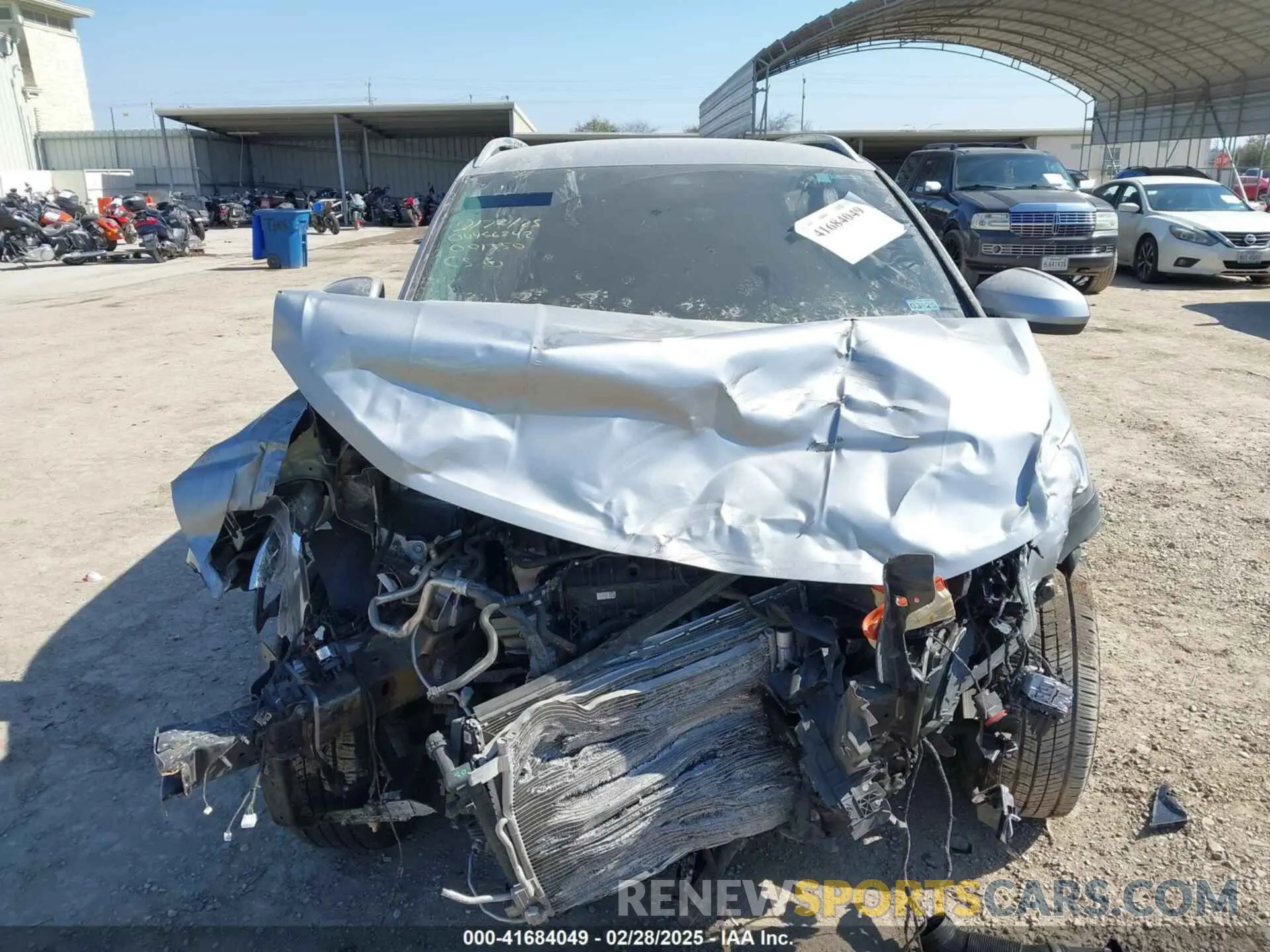 12 fotografías del automóvil dañado 3VVGX7B29NM001350 VOLKSWAGEN TAOS 2022
