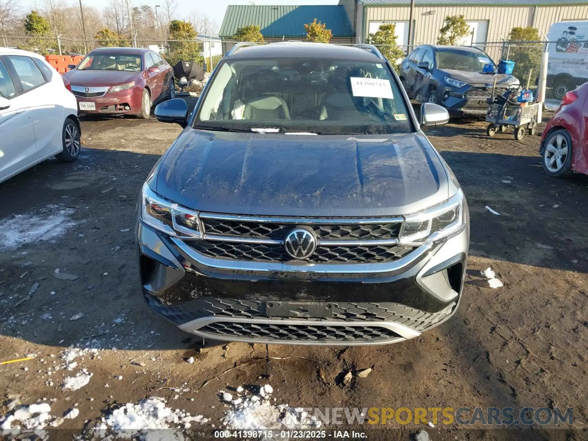 12 fotografías del automóvil dañado 3VVJX7B2XNM023119 VOLKSWAGEN TAOS 2022