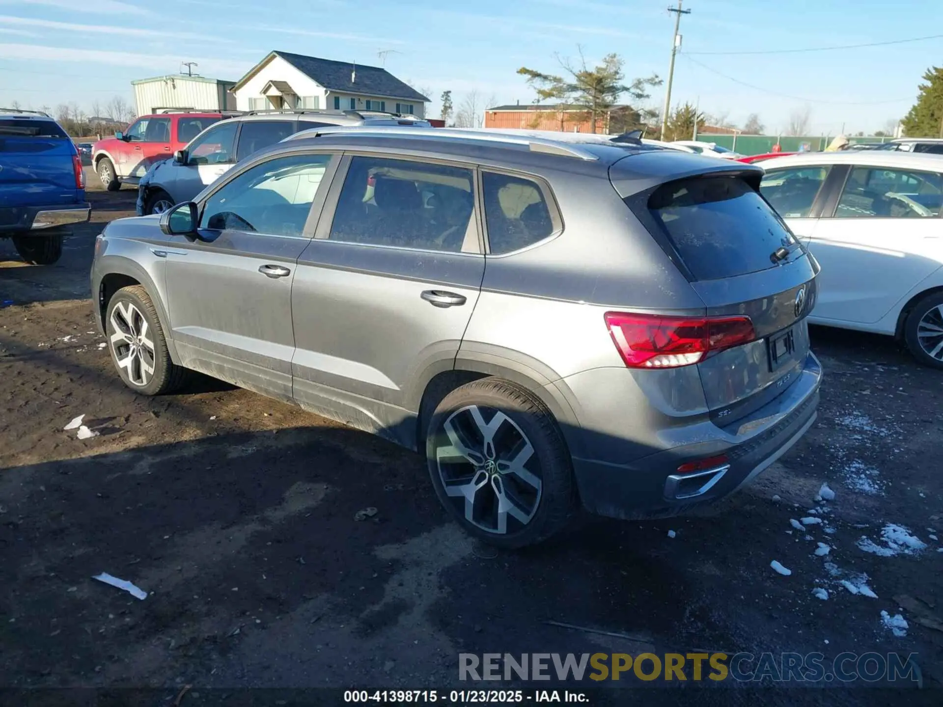 3 fotografías del automóvil dañado 3VVJX7B2XNM023119 VOLKSWAGEN TAOS 2022
