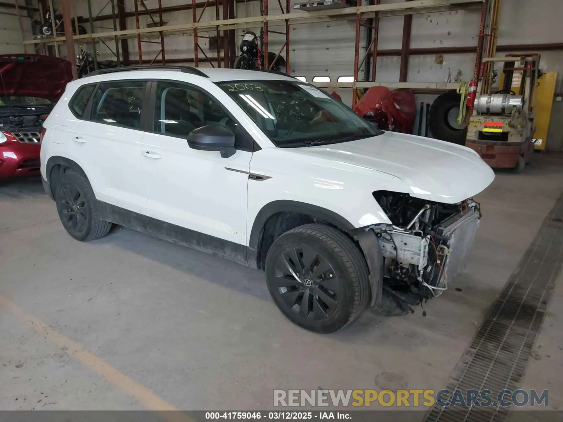 1 fotografías del automóvil dañado 3VVMX7B24NM036848 VOLKSWAGEN TAOS 2022