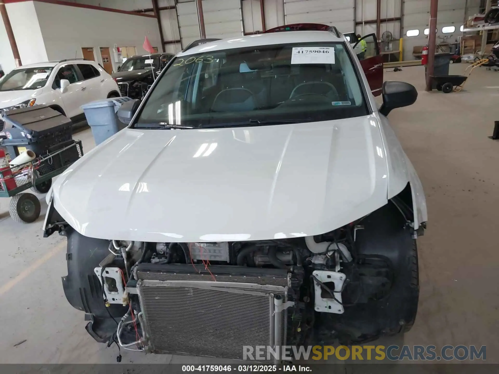12 fotografías del automóvil dañado 3VVMX7B24NM036848 VOLKSWAGEN TAOS 2022