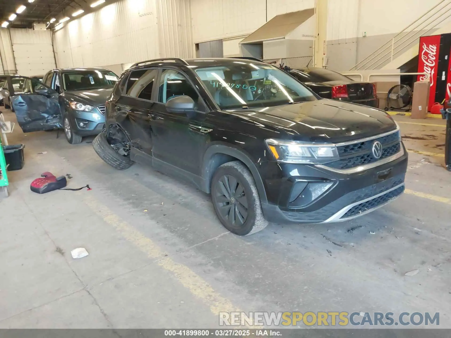 1 fotografías del automóvil dañado 3VVMX7B2XNM036997 VOLKSWAGEN TAOS 2022