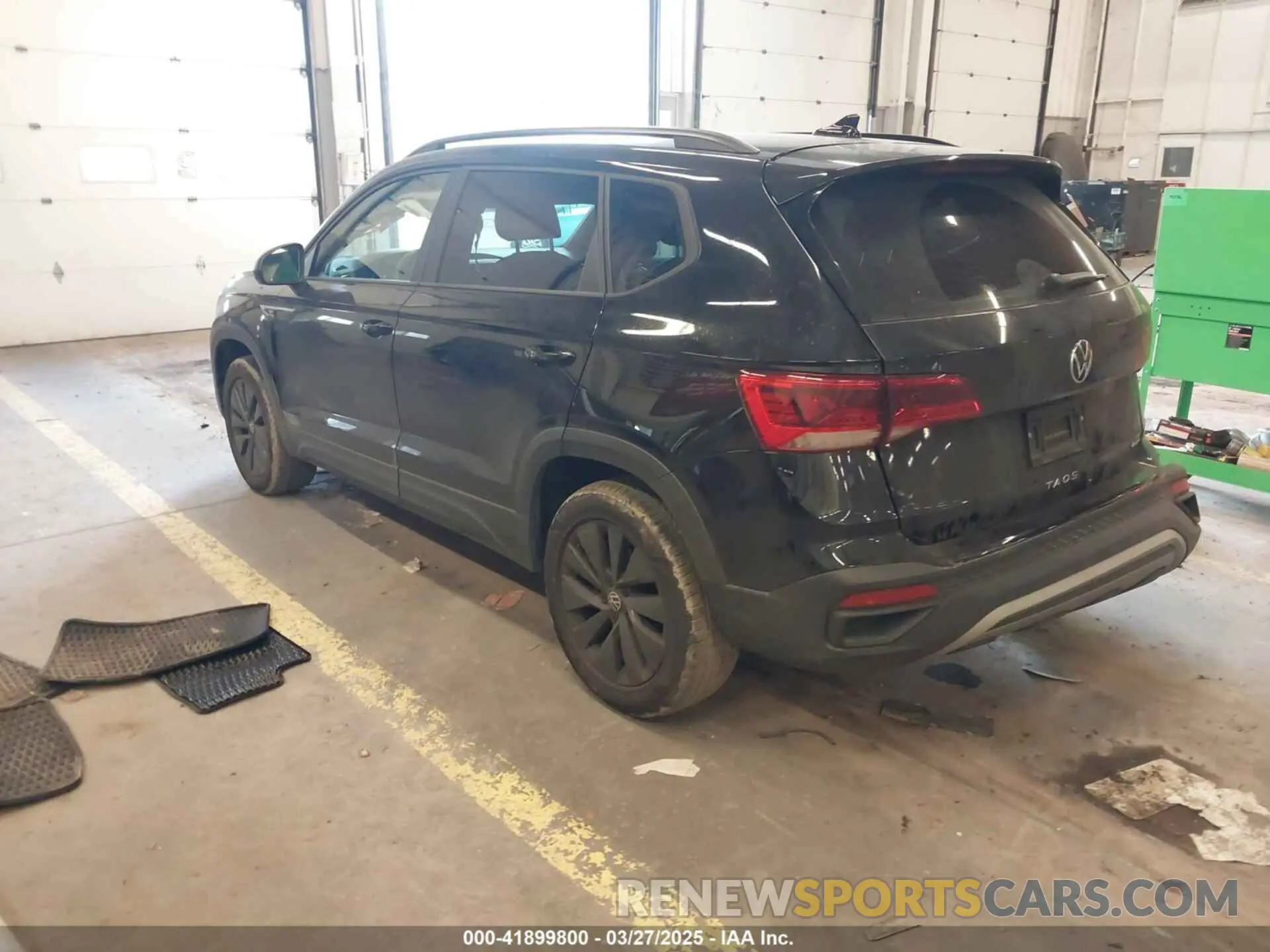 3 fotografías del automóvil dañado 3VVMX7B2XNM036997 VOLKSWAGEN TAOS 2022