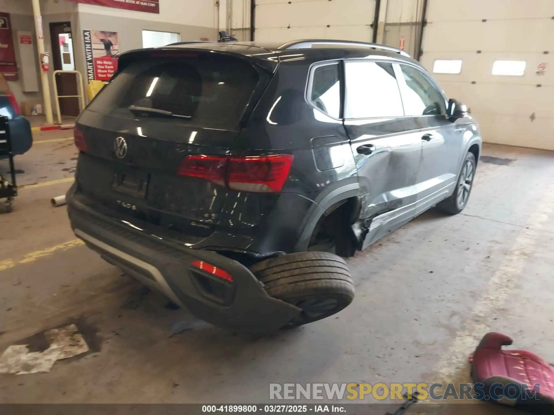 4 fotografías del automóvil dañado 3VVMX7B2XNM036997 VOLKSWAGEN TAOS 2022