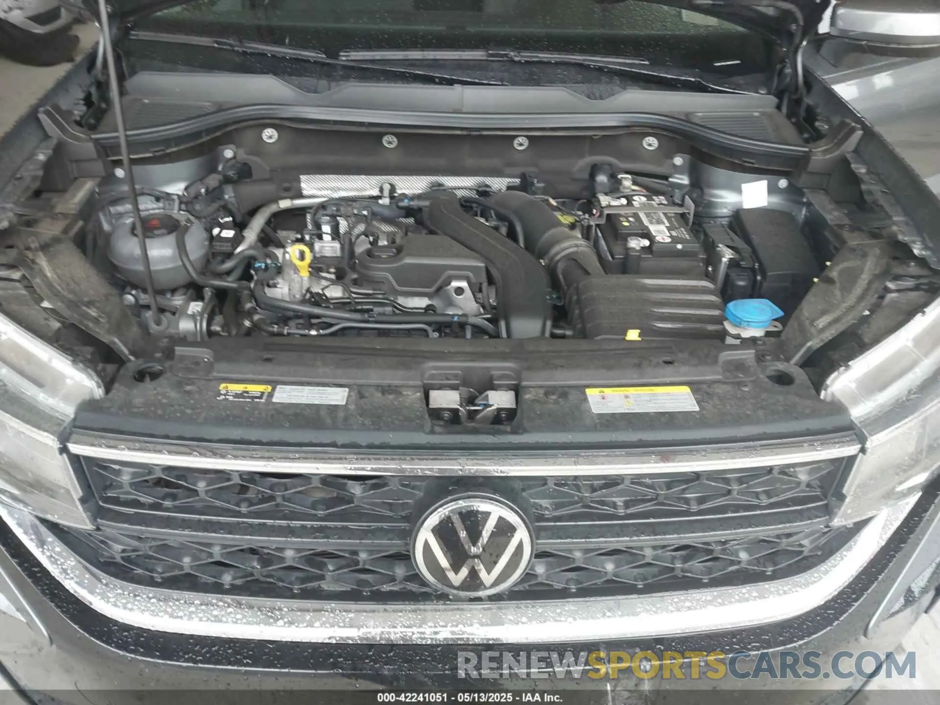10 fotografías del automóvil dañado 3VVRX7B24NM092603 VOLKSWAGEN TAOS 2022