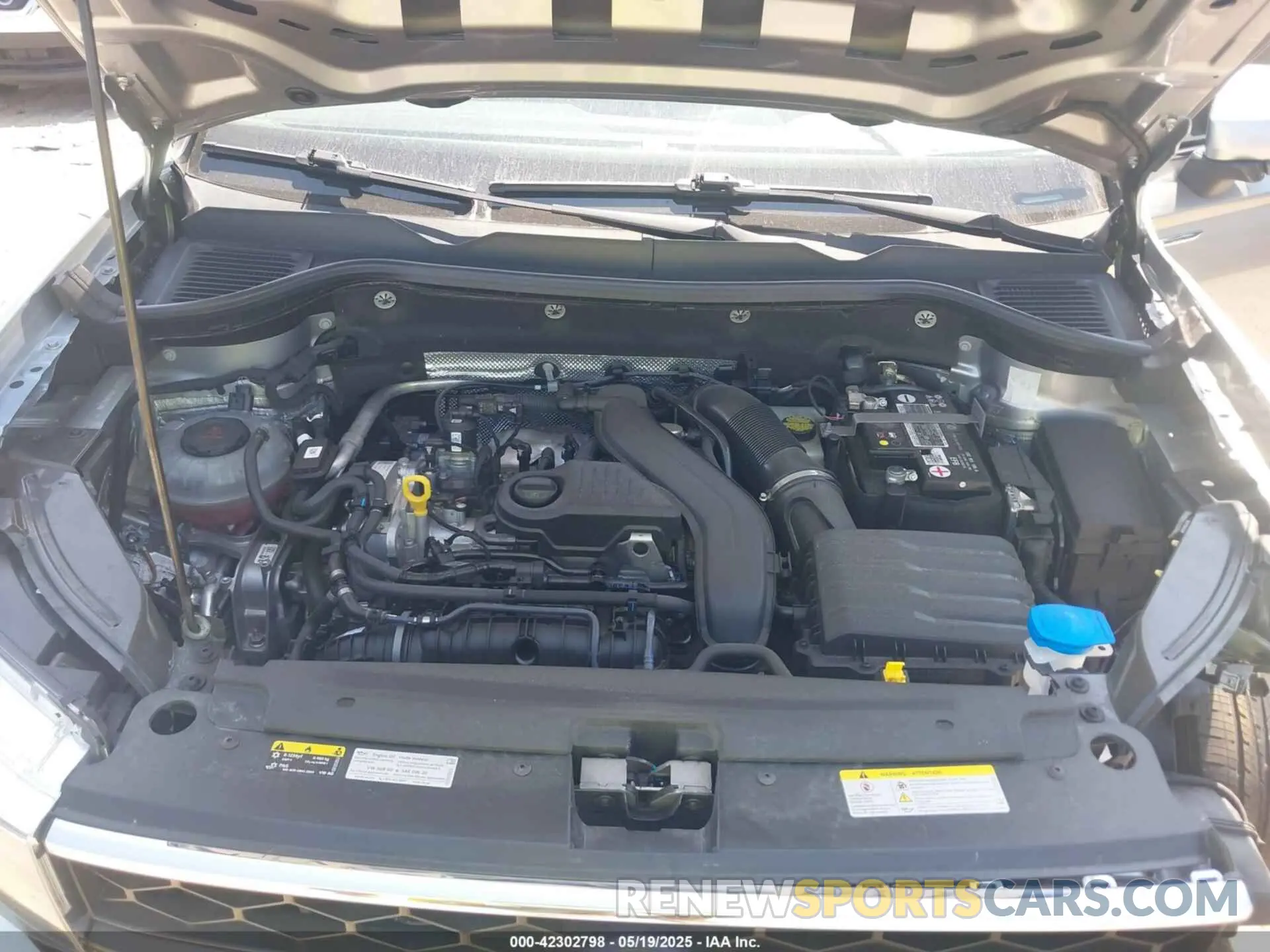 10 fotografías del automóvil dañado 3VVRX7B29NM092290 VOLKSWAGEN TAOS 2022