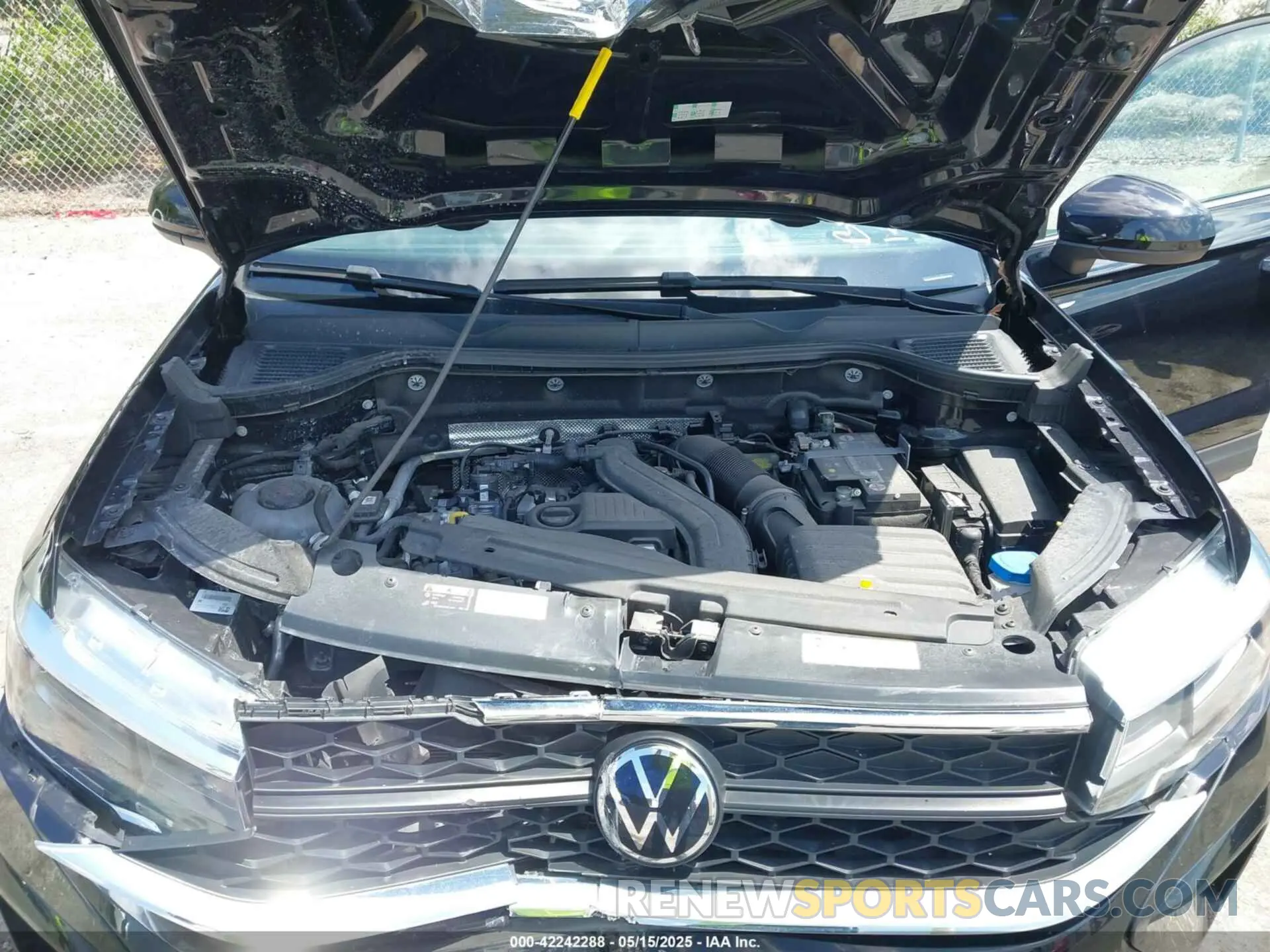 10 fotografías del automóvil dañado 3VVSX7B24NM091016 VOLKSWAGEN TAOS 2022