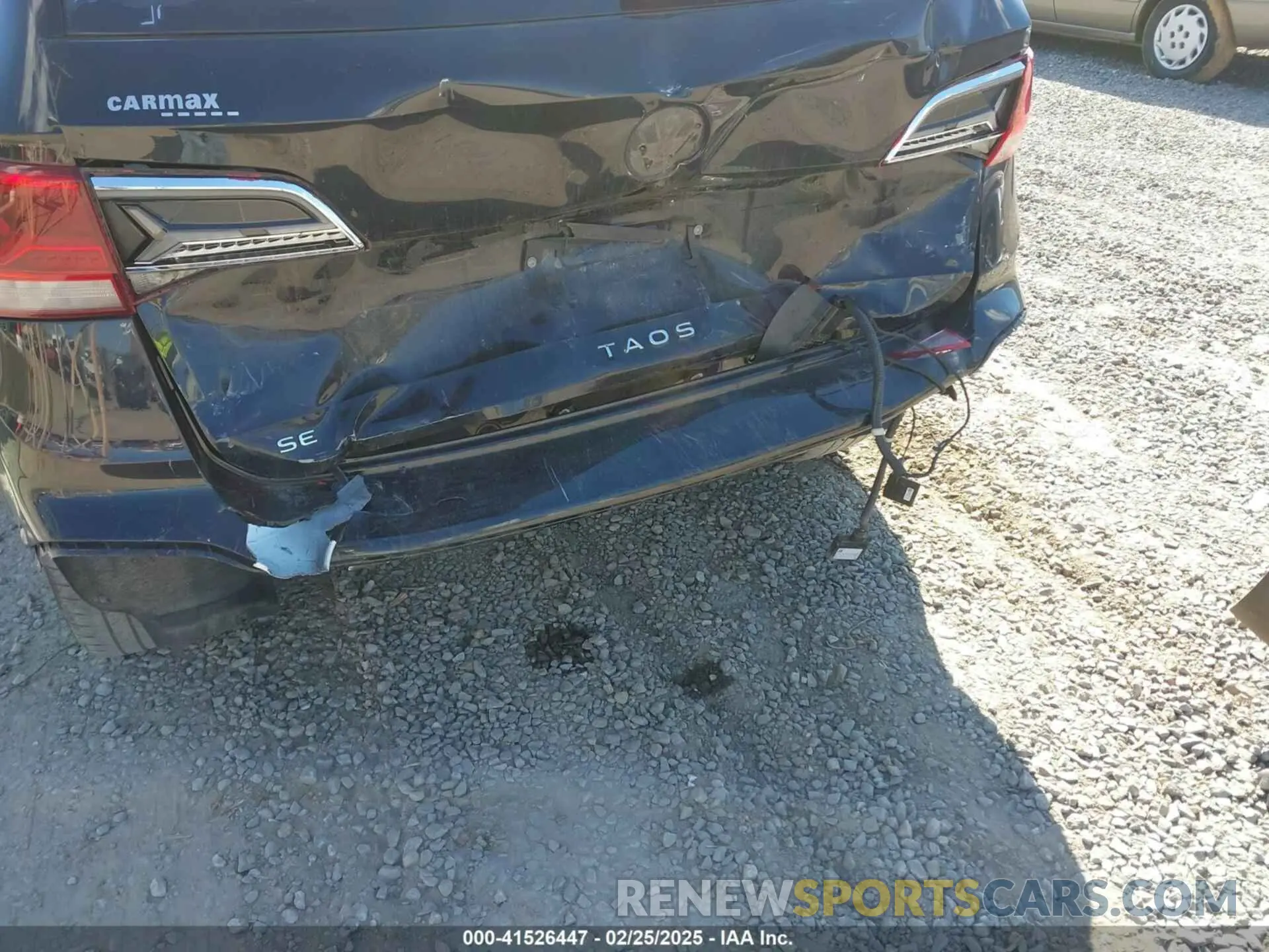 6 fotografías del automóvil dañado 3VVTX7B21NM012051 VOLKSWAGEN TAOS 2022