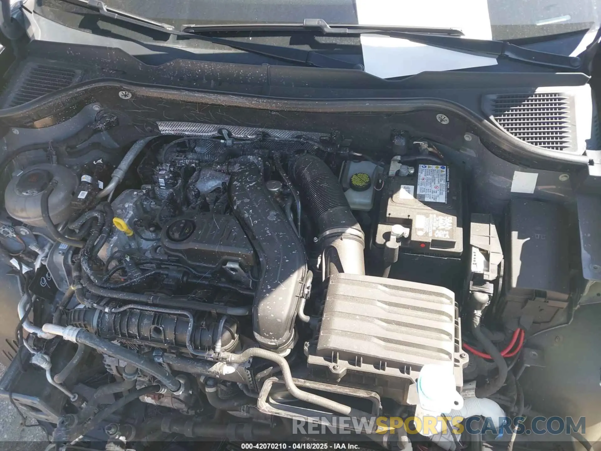 10 fotografías del automóvil dañado 3VVWX7B26NM021440 VOLKSWAGEN TAOS 2022