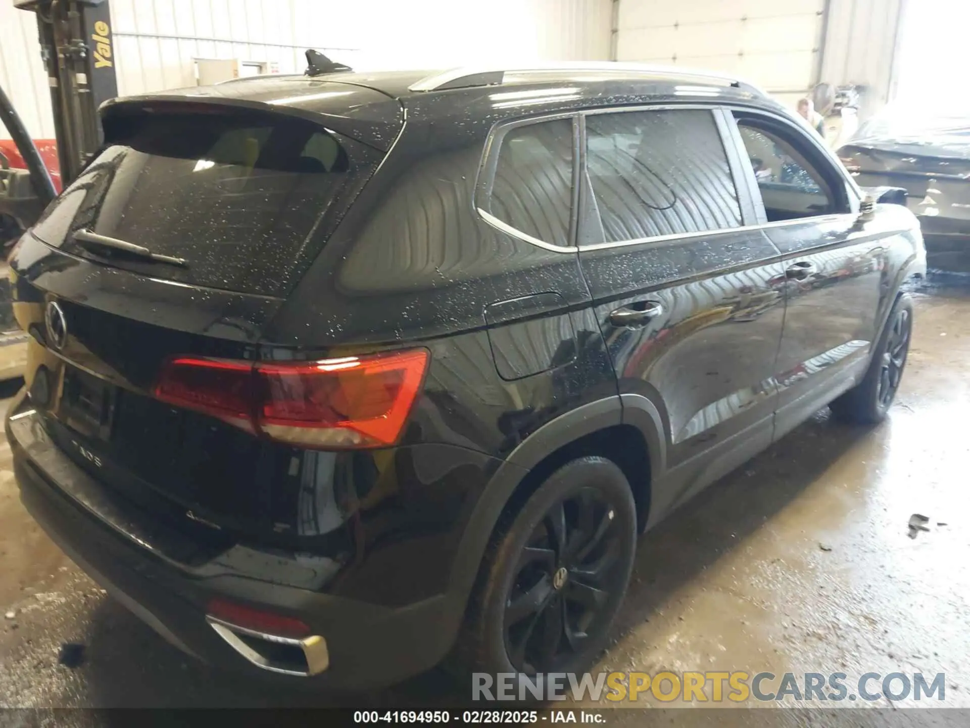 4 fotografías del automóvil dañado 3VVYX7B27NM081834 VOLKSWAGEN TAOS 2022
