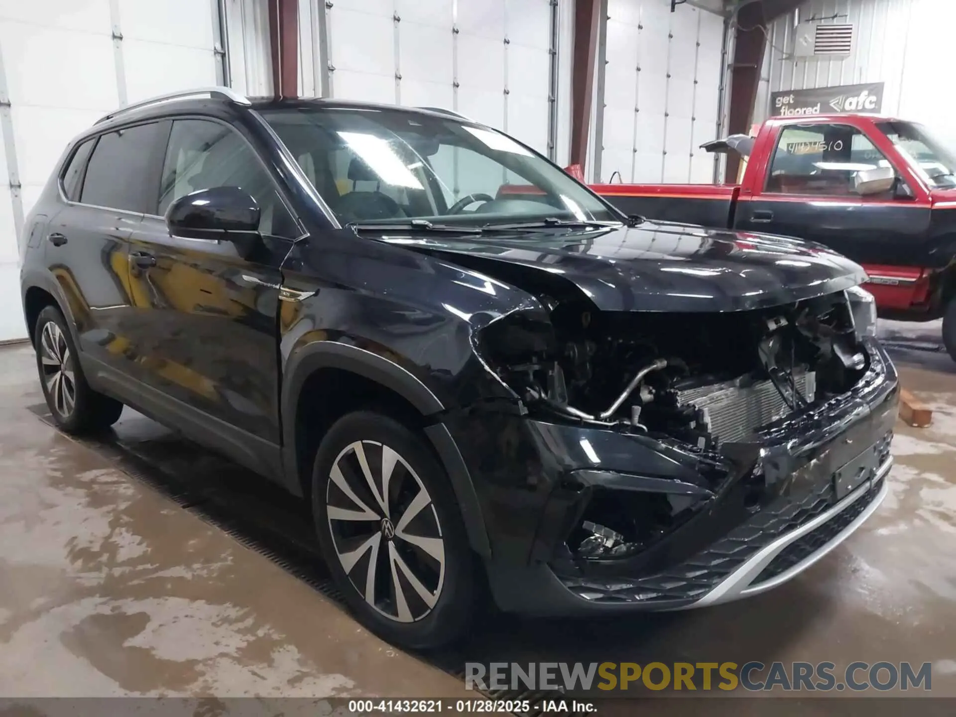 1 fotografías del automóvil dañado 3VVYX7B2XNM033616 VOLKSWAGEN TAOS 2022