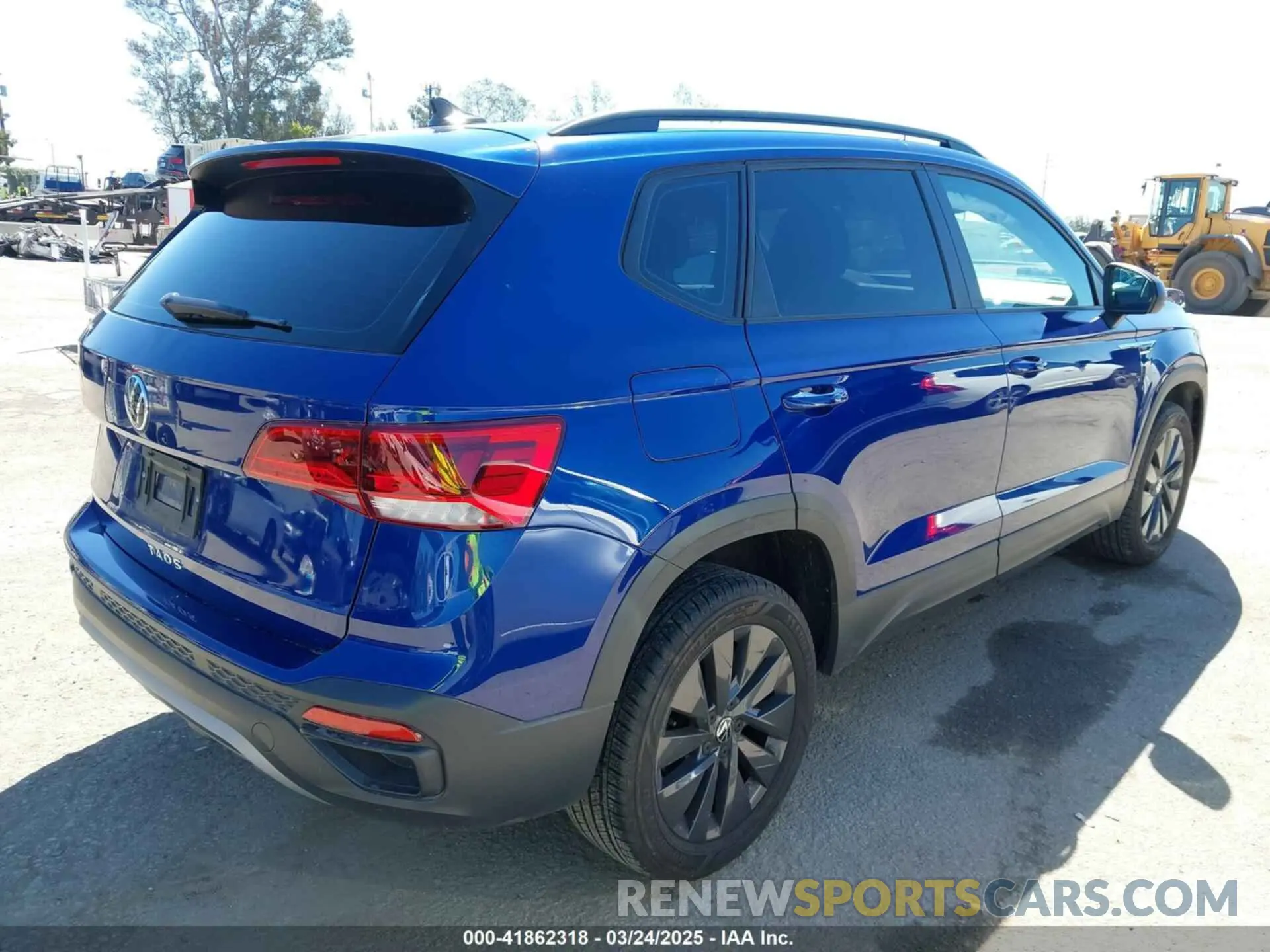 4 fotografías del automóvil dañado 3VVCX7B22PM337388 VOLKSWAGEN TAOS 2023