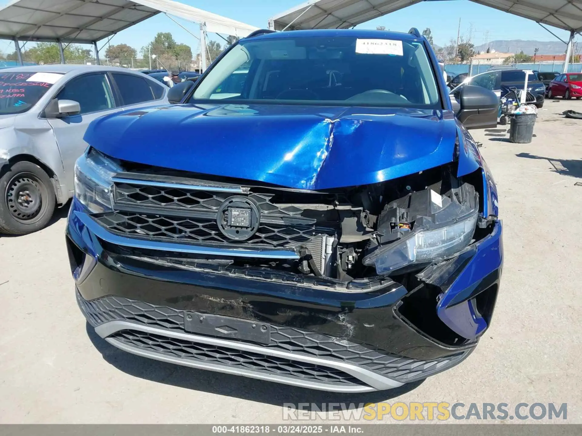 6 fotografías del automóvil dañado 3VVCX7B22PM337388 VOLKSWAGEN TAOS 2023
