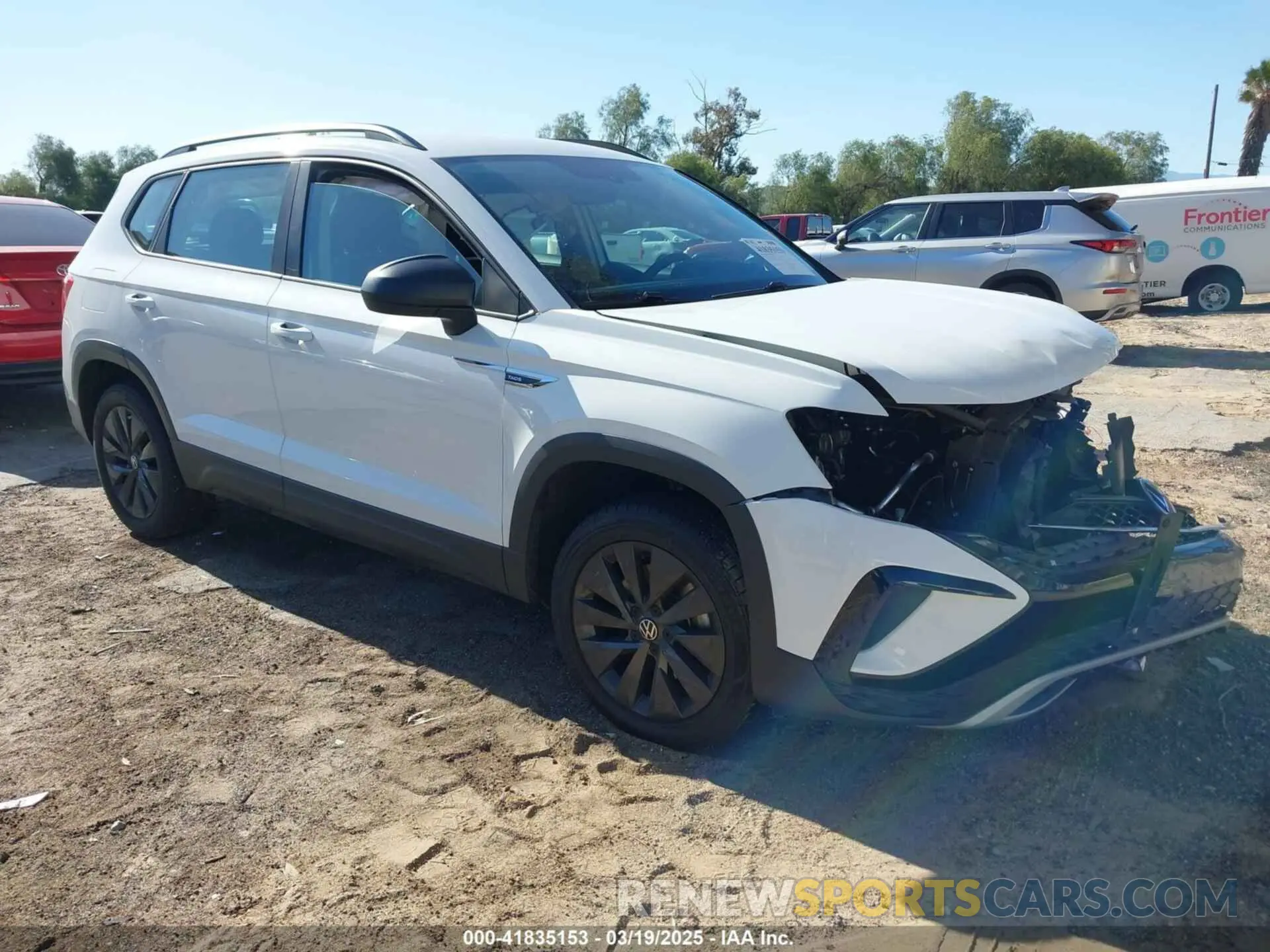 1 fotografías del automóvil dañado 3VVCX7B23PM321393 VOLKSWAGEN TAOS 2023