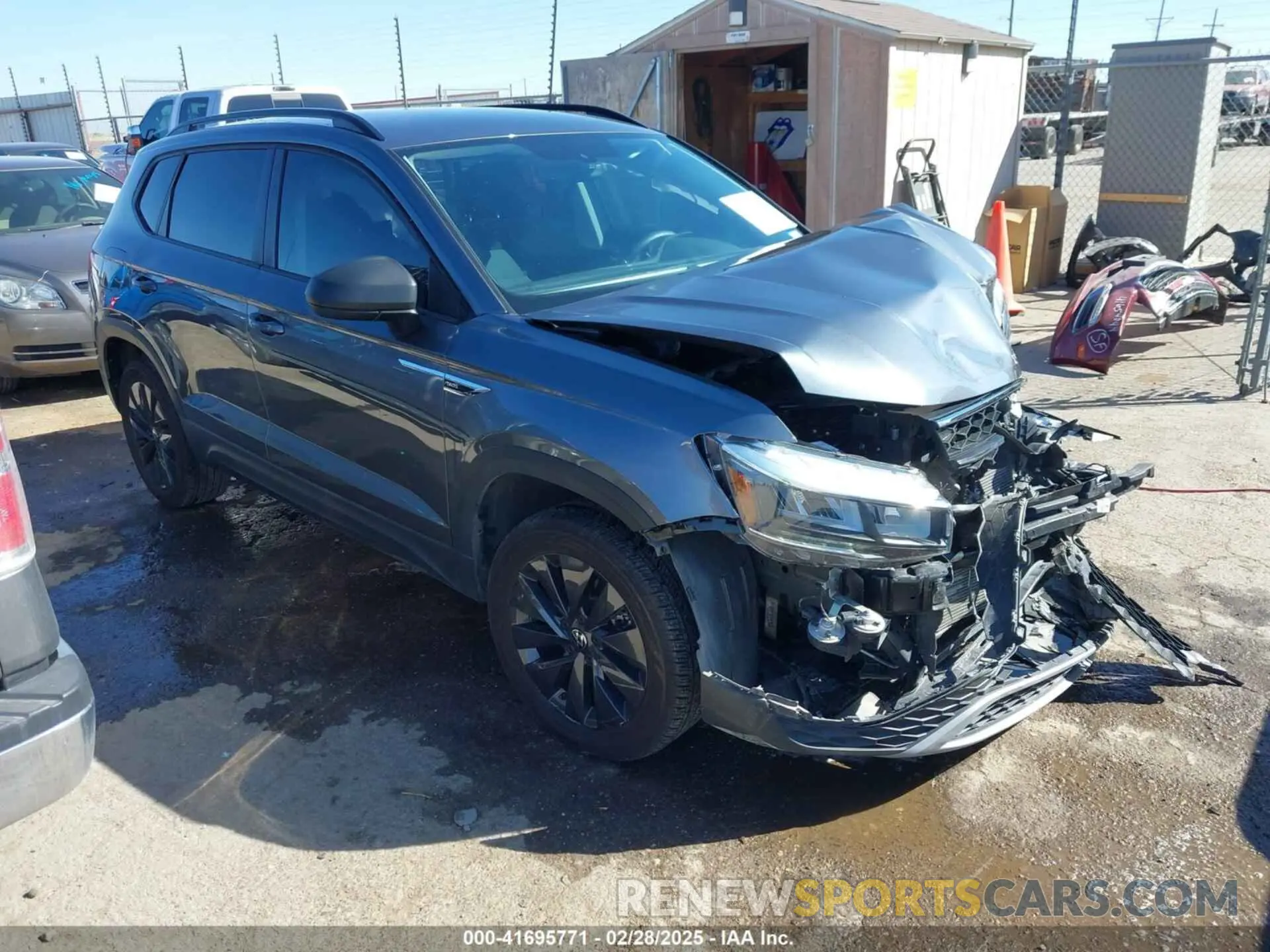 1 fotografías del automóvil dañado 3VVCX7B24PM368755 VOLKSWAGEN TAOS 2023