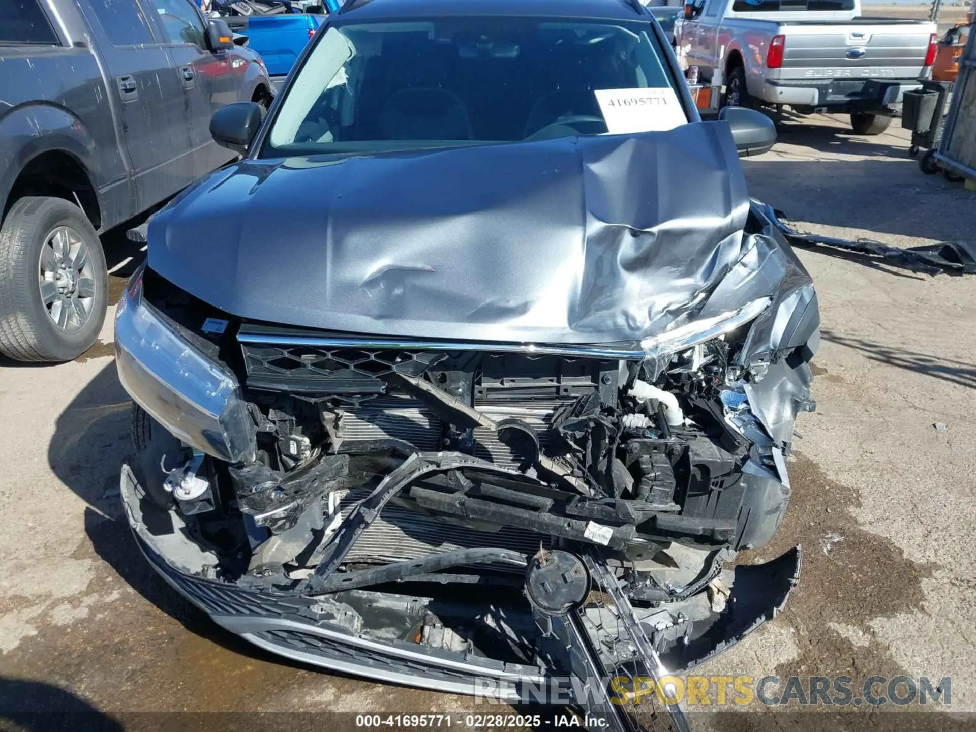 6 fotografías del automóvil dañado 3VVCX7B24PM368755 VOLKSWAGEN TAOS 2023