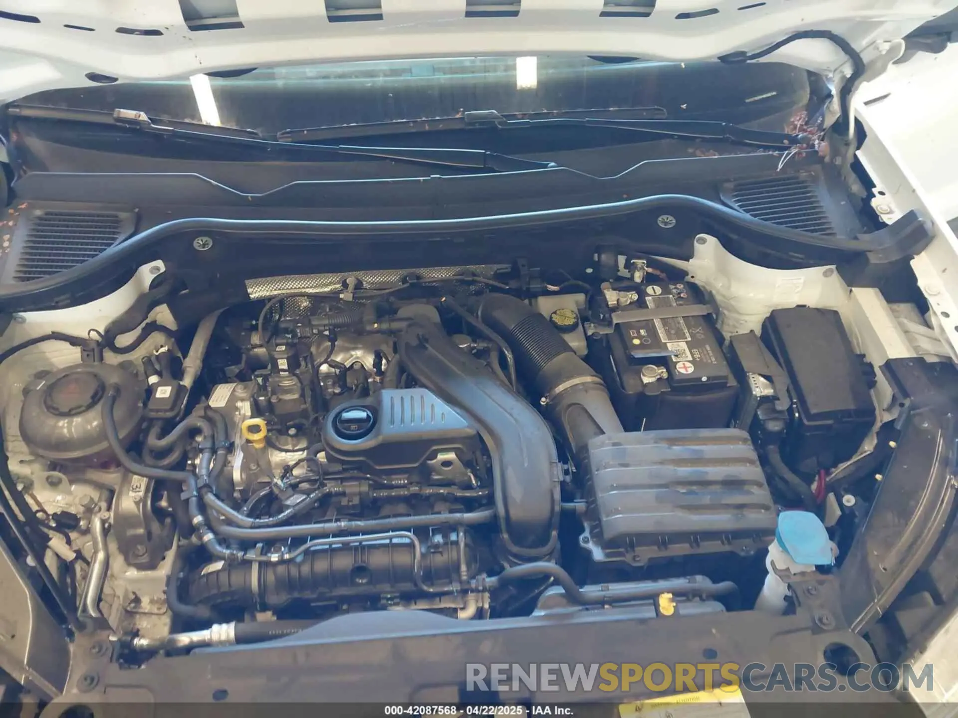 10 fotografías del automóvil dañado 3VVCX7B26PM365145 VOLKSWAGEN TAOS 2023