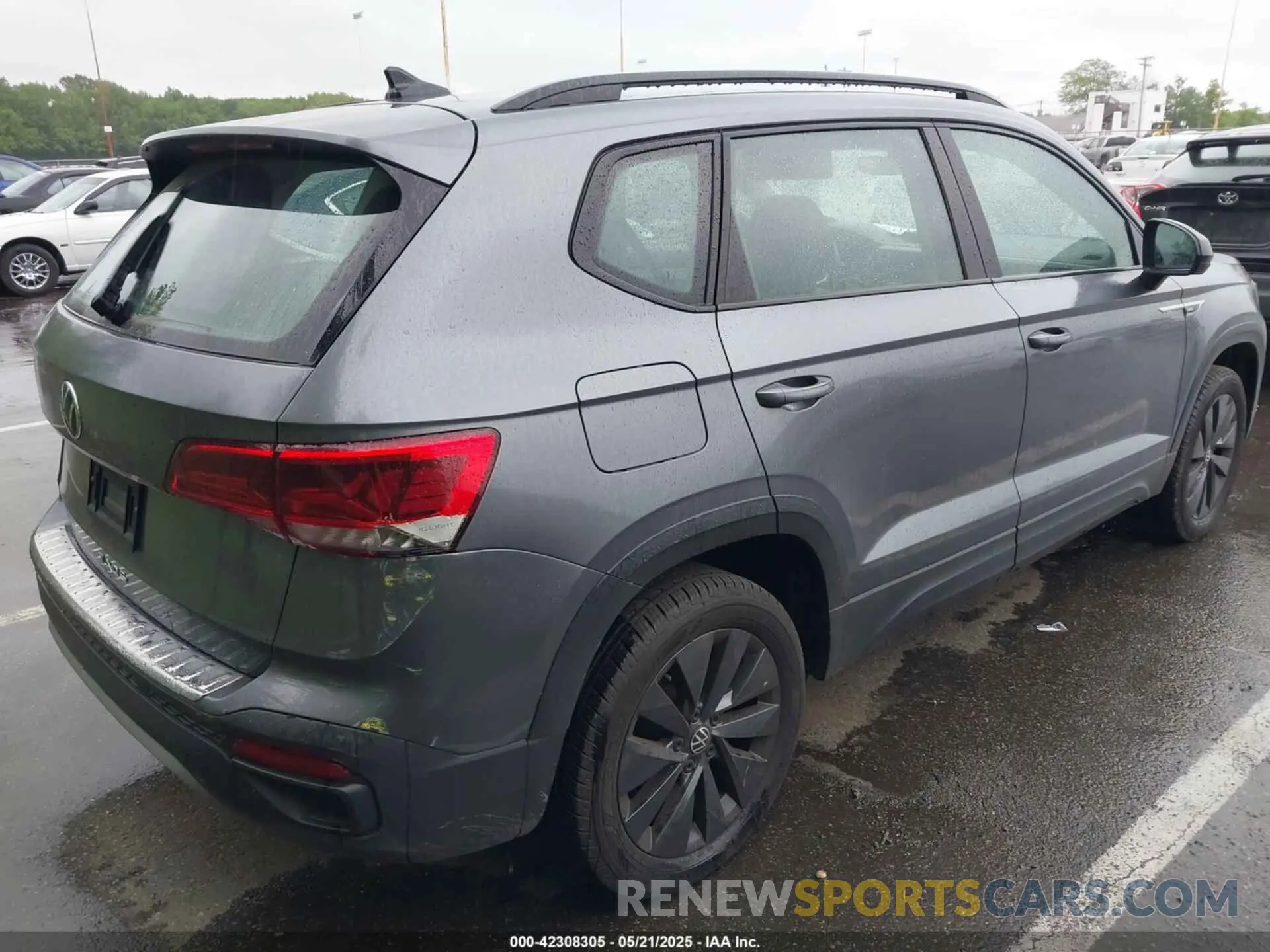 4 fotografías del automóvil dañado 3VVCX7B28PM353224 VOLKSWAGEN TAOS 2023
