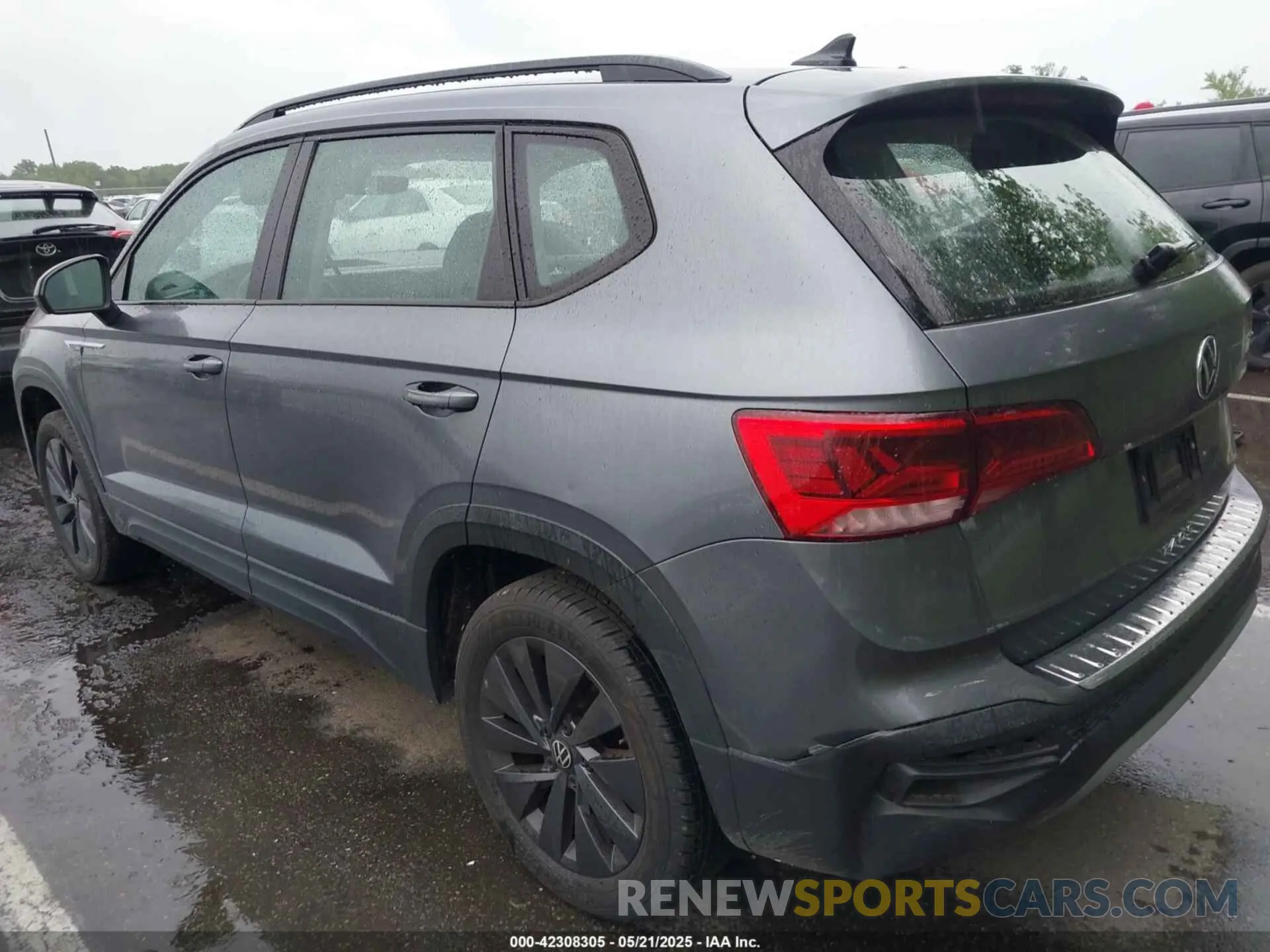 6 fotografías del automóvil dañado 3VVCX7B28PM353224 VOLKSWAGEN TAOS 2023