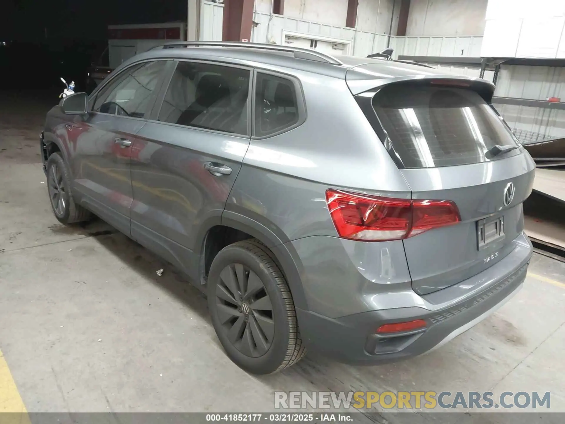 3 fotografías del automóvil dañado 3VVDX7B20PM328807 VOLKSWAGEN TAOS 2023