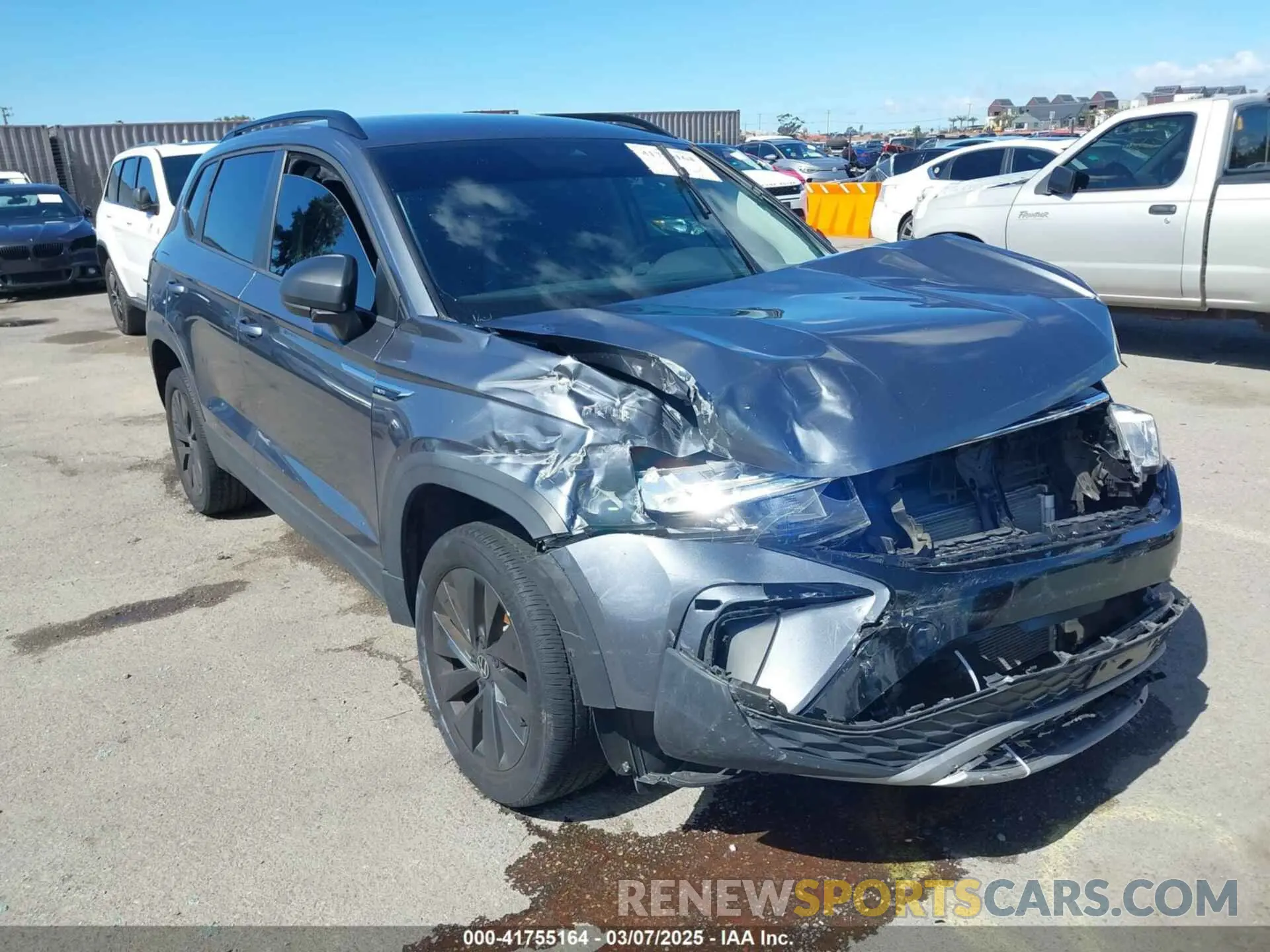 6 fotografías del automóvil dañado 3VVDX7B21PM329688 VOLKSWAGEN TAOS 2023