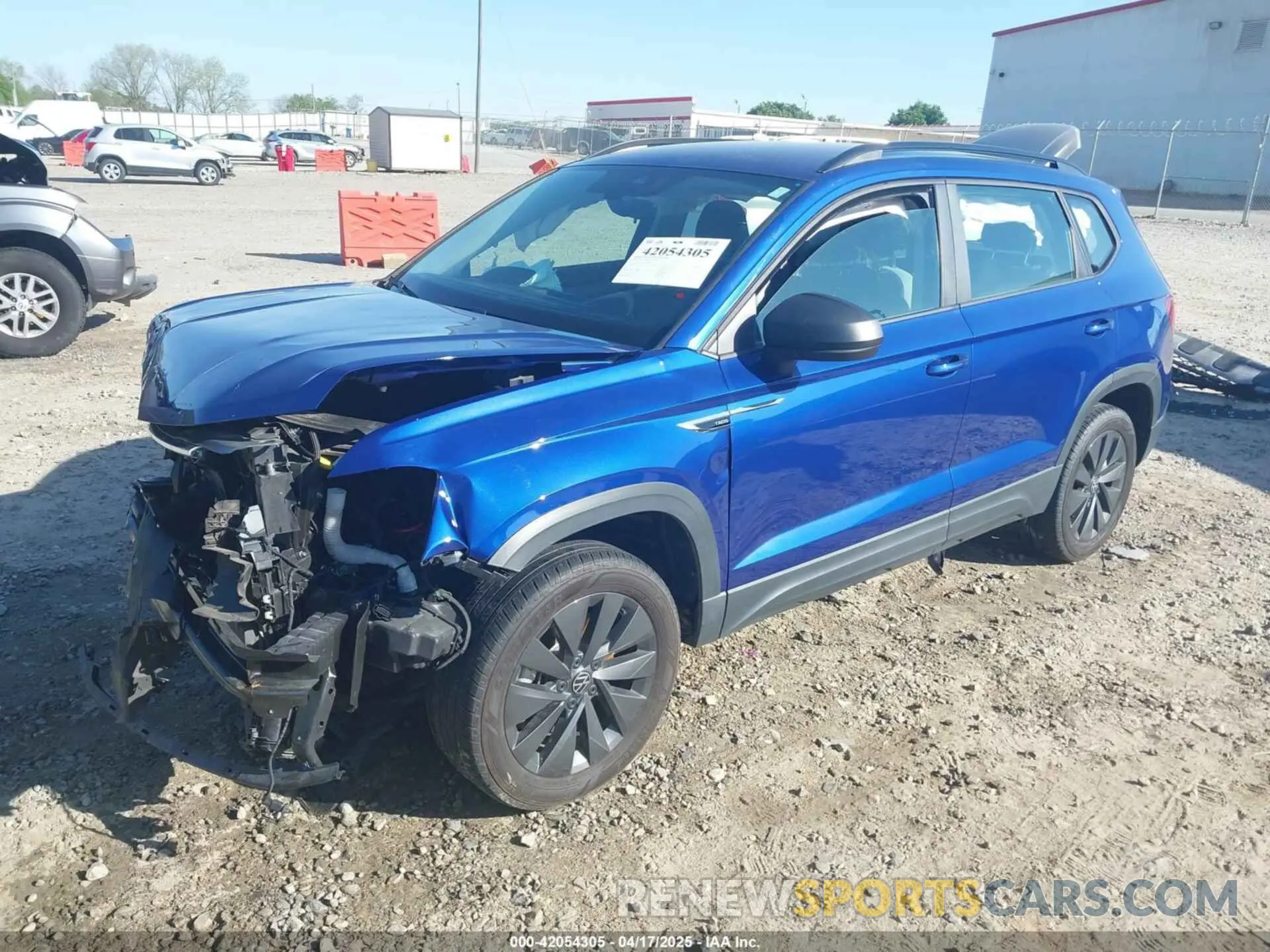 2 fotografías del automóvil dañado 3VVDX7B22PM360139 VOLKSWAGEN TAOS 2023