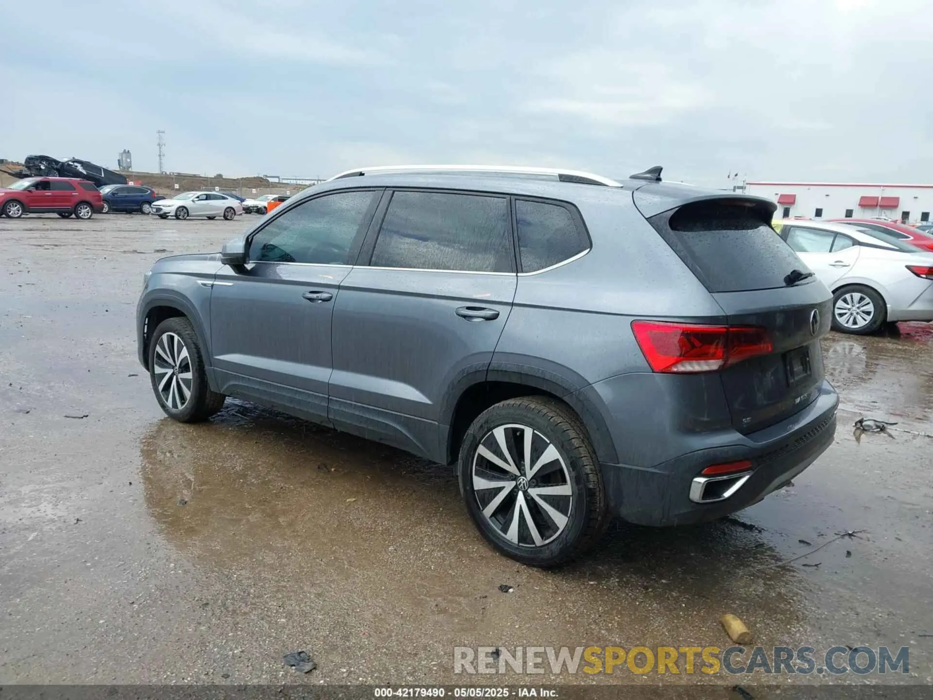 3 fotografías del automóvil dañado 3VVEX7B21PM344647 VOLKSWAGEN TAOS 2023