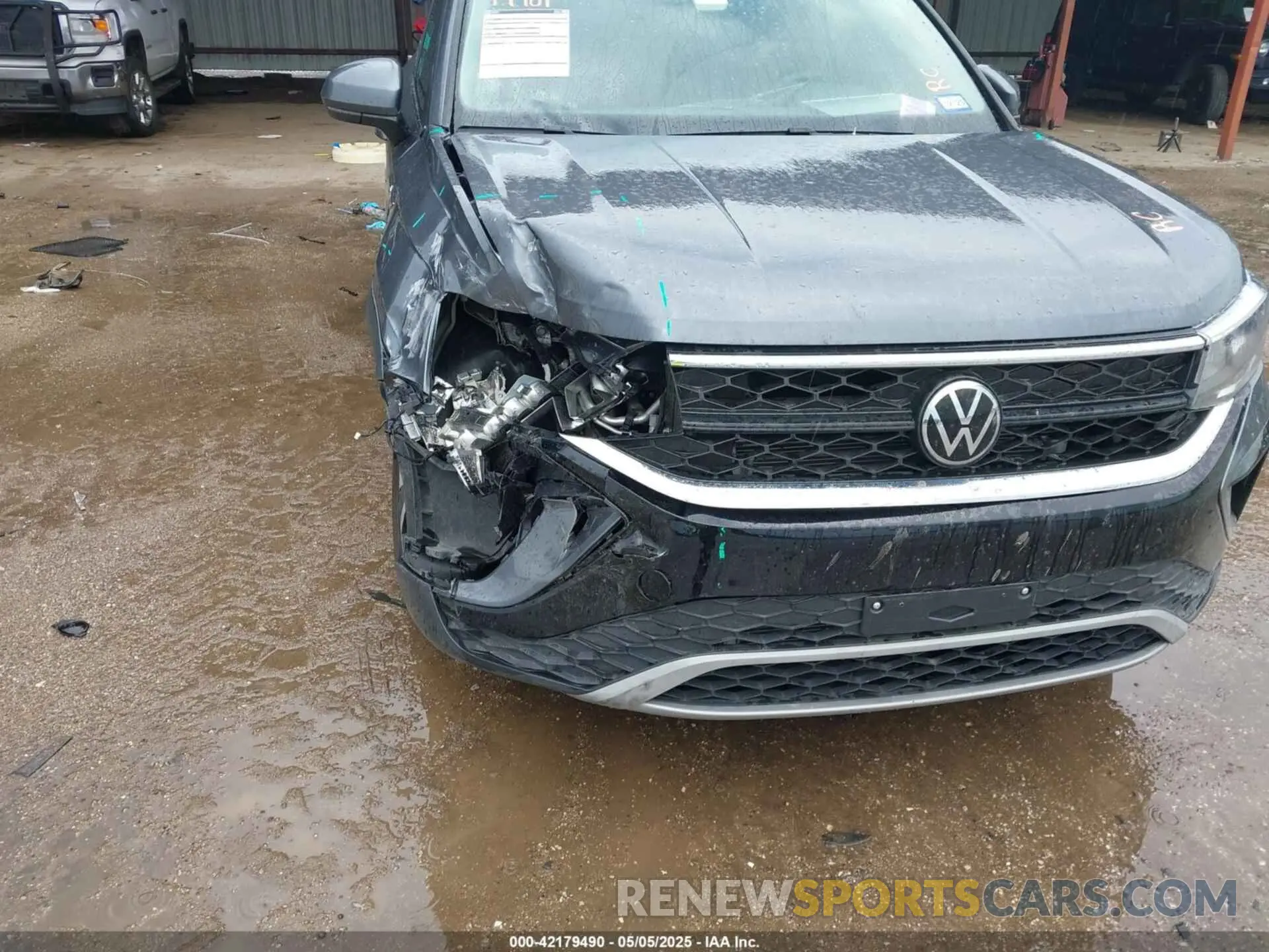 6 fotografías del automóvil dañado 3VVEX7B21PM344647 VOLKSWAGEN TAOS 2023