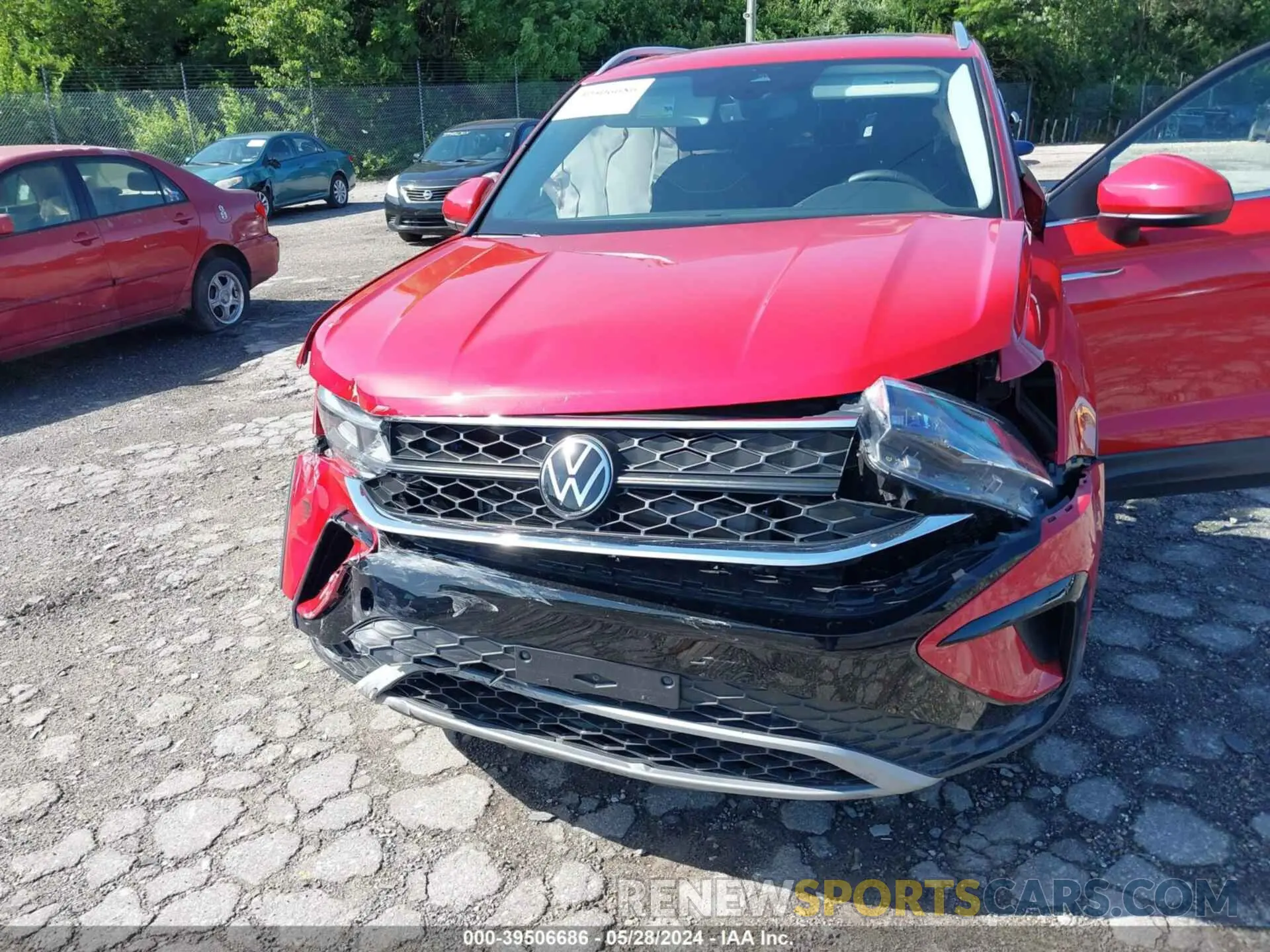 6 fotografías del automóvil dañado 3VVEX7B22PM371551 VOLKSWAGEN TAOS 2023