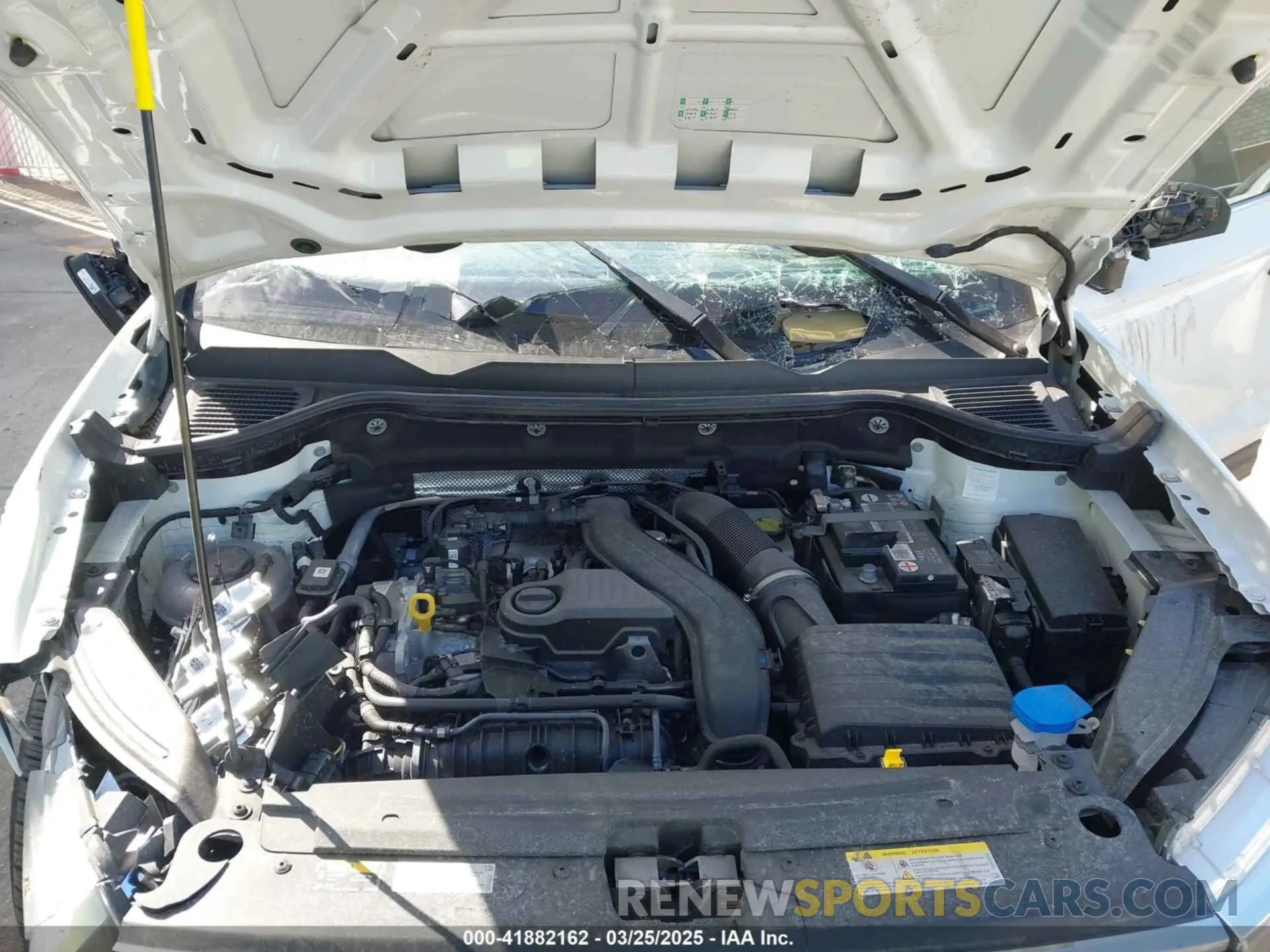 10 fotografías del automóvil dañado 3VVEX7B29PM300606 VOLKSWAGEN TAOS 2023