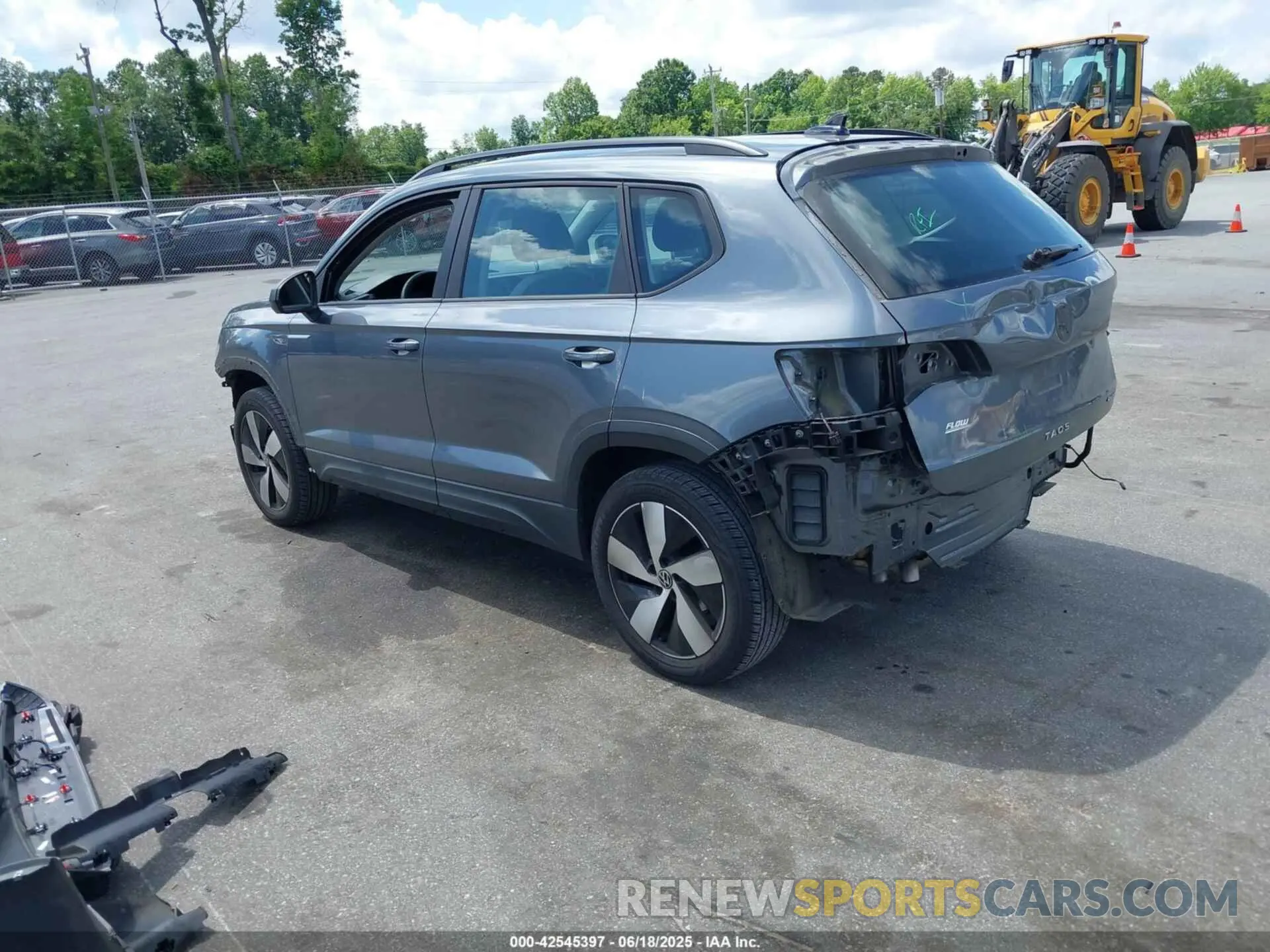 3 fotografías del automóvil dañado 3VVMX7B24PM356965 VOLKSWAGEN TAOS 2023