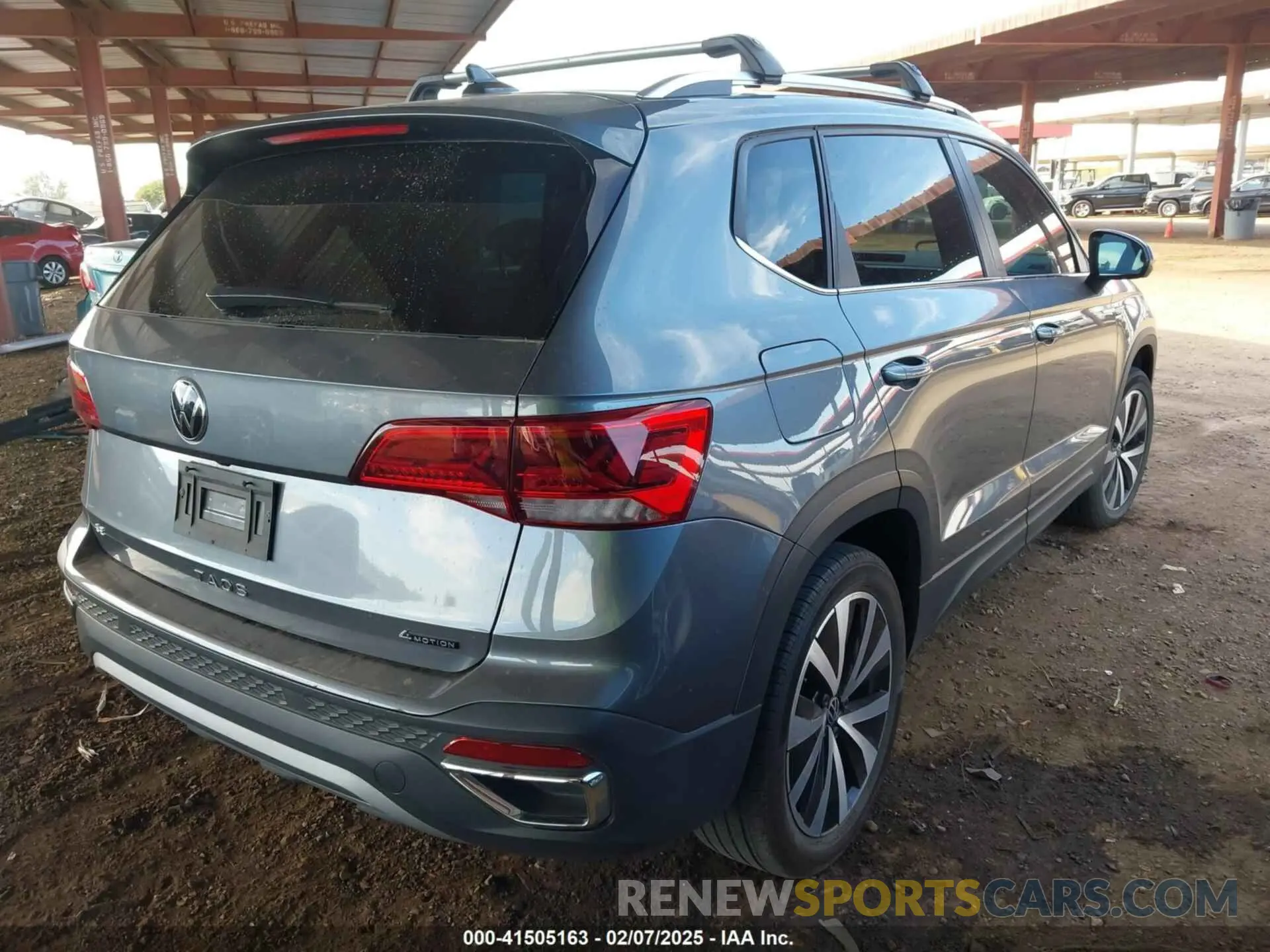 4 fotografías del automóvil dañado 3VVNX7B22PM329543 VOLKSWAGEN TAOS 2023