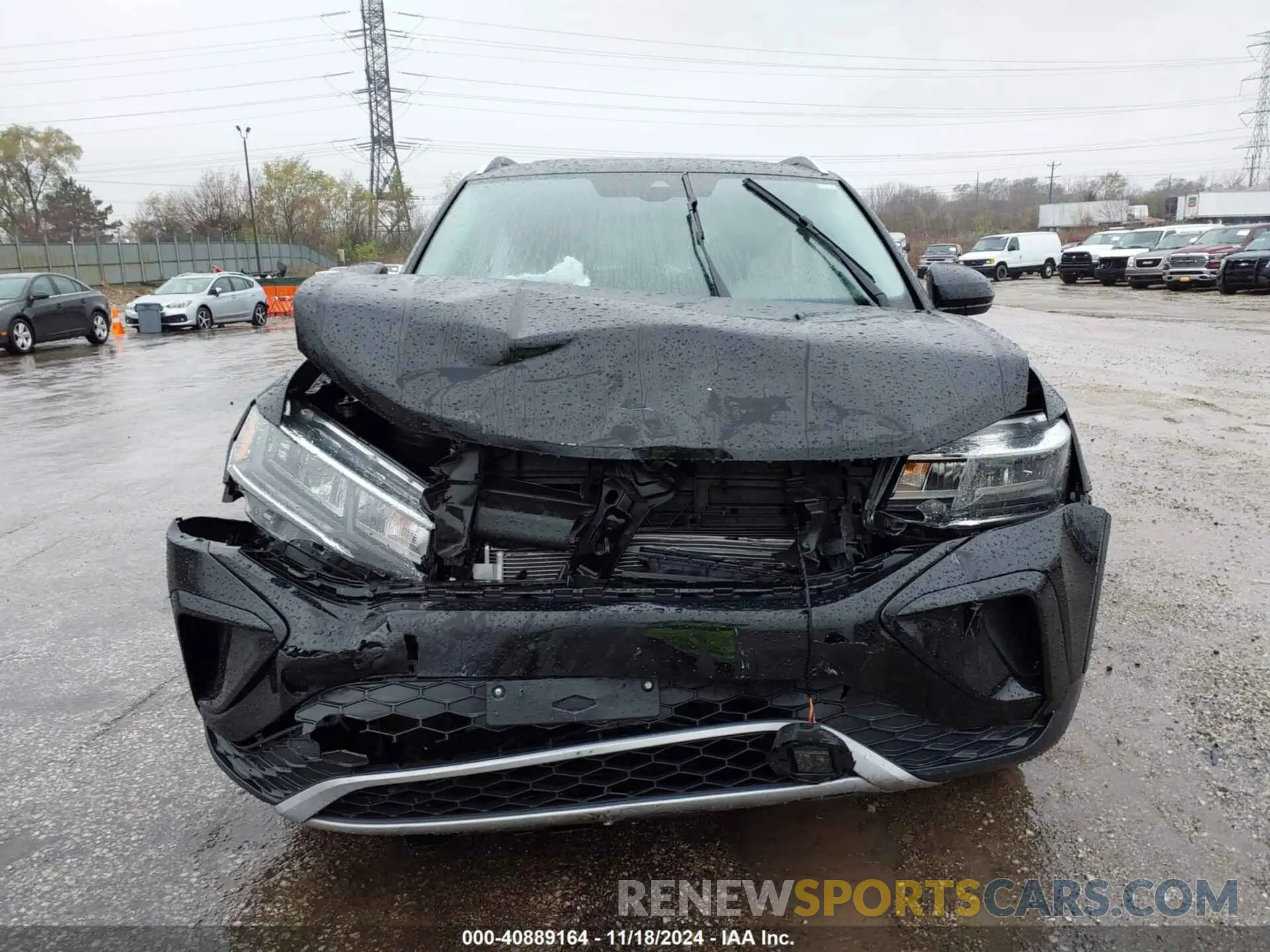 12 fotografías del automóvil dañado 3VVNX7B22PM336007 VOLKSWAGEN TAOS 2023
