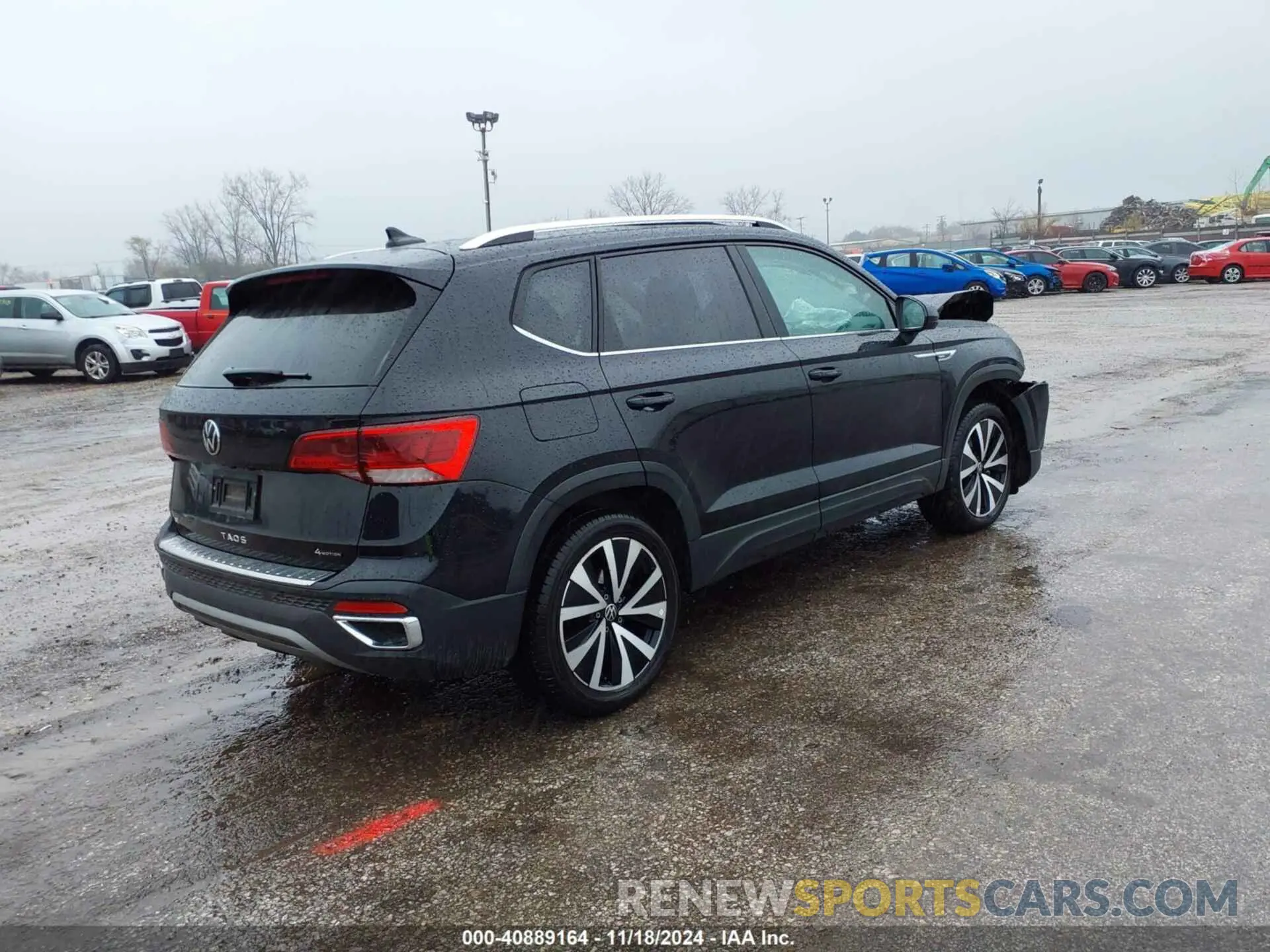 4 fotografías del automóvil dañado 3VVNX7B22PM336007 VOLKSWAGEN TAOS 2023