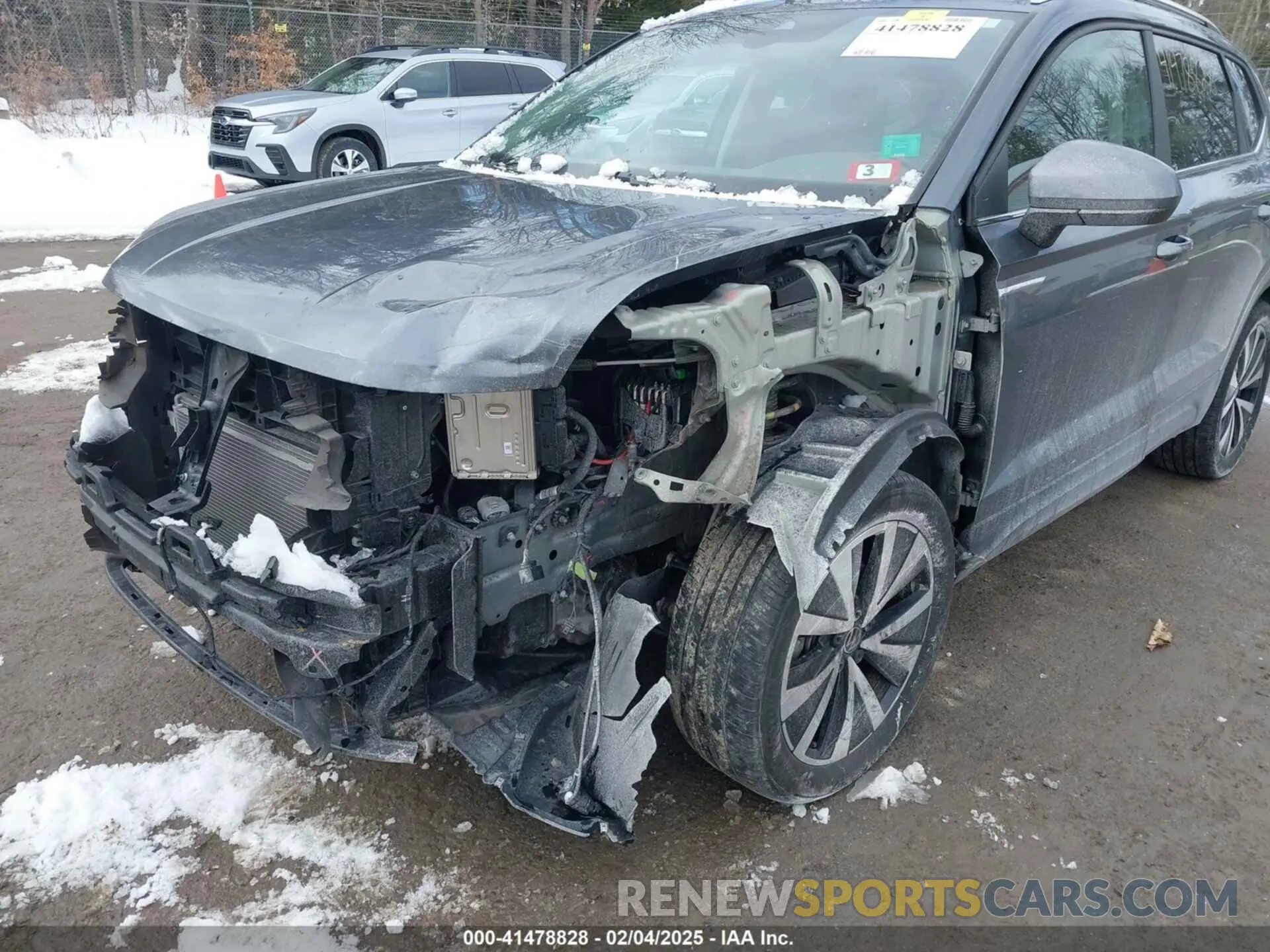6 fotografías del automóvil dañado 3VVNX7B27PM312043 VOLKSWAGEN TAOS 2023