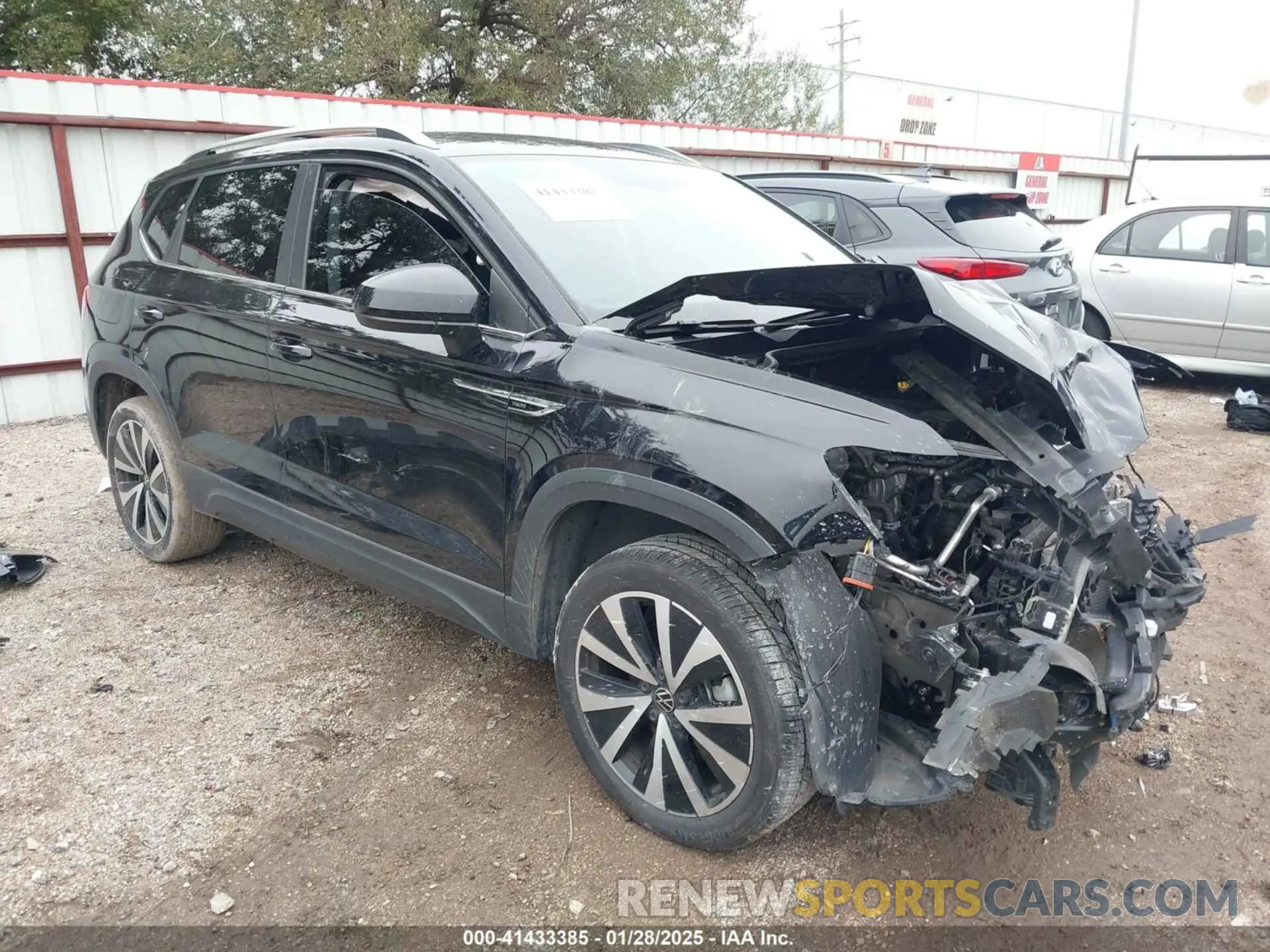 1 fotografías del automóvil dañado 3VVSX7B24PM343530 VOLKSWAGEN TAOS 2023