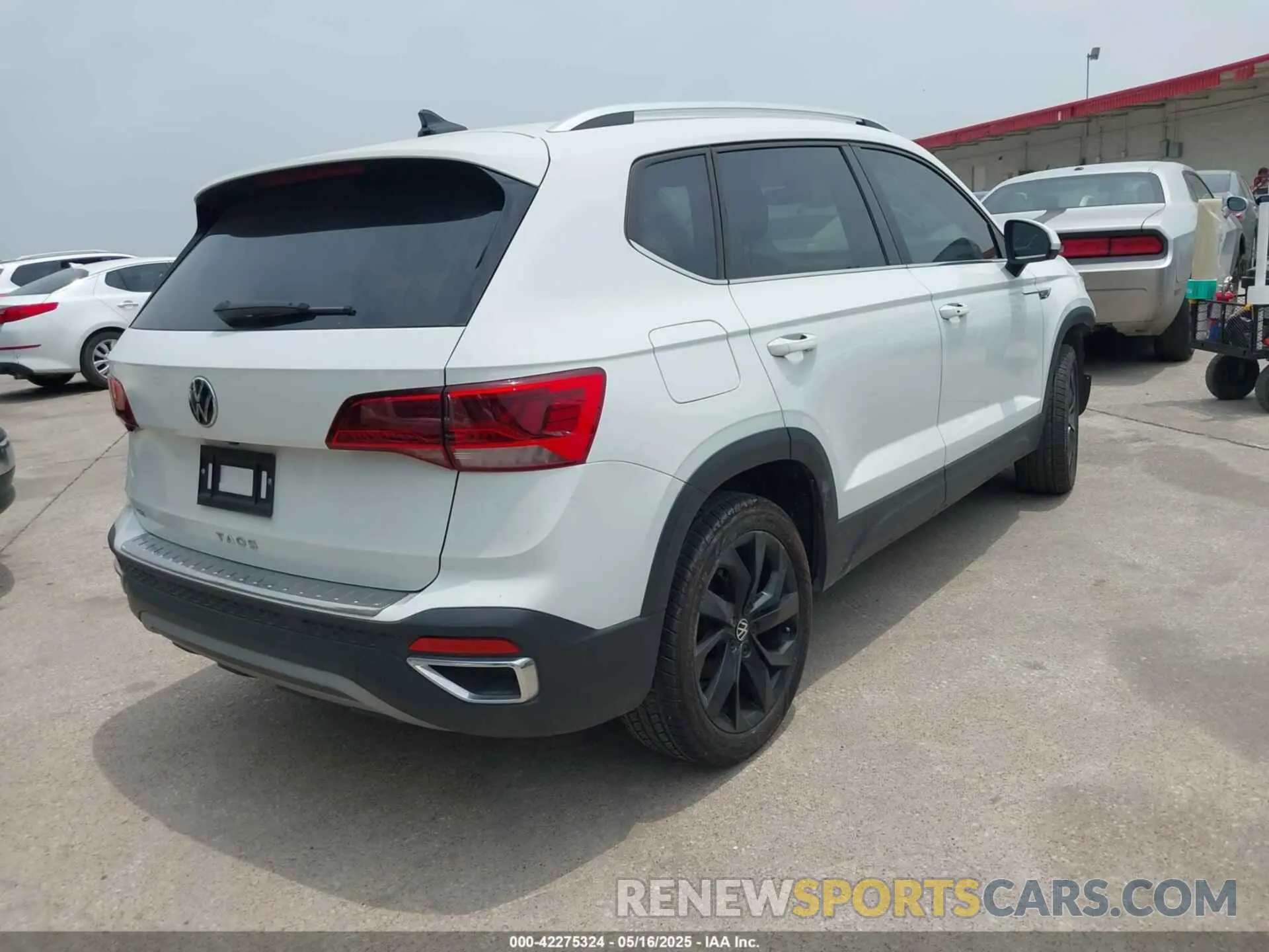 4 fotografías del automóvil dañado 3VVSX7B24PM356228 VOLKSWAGEN TAOS 2023