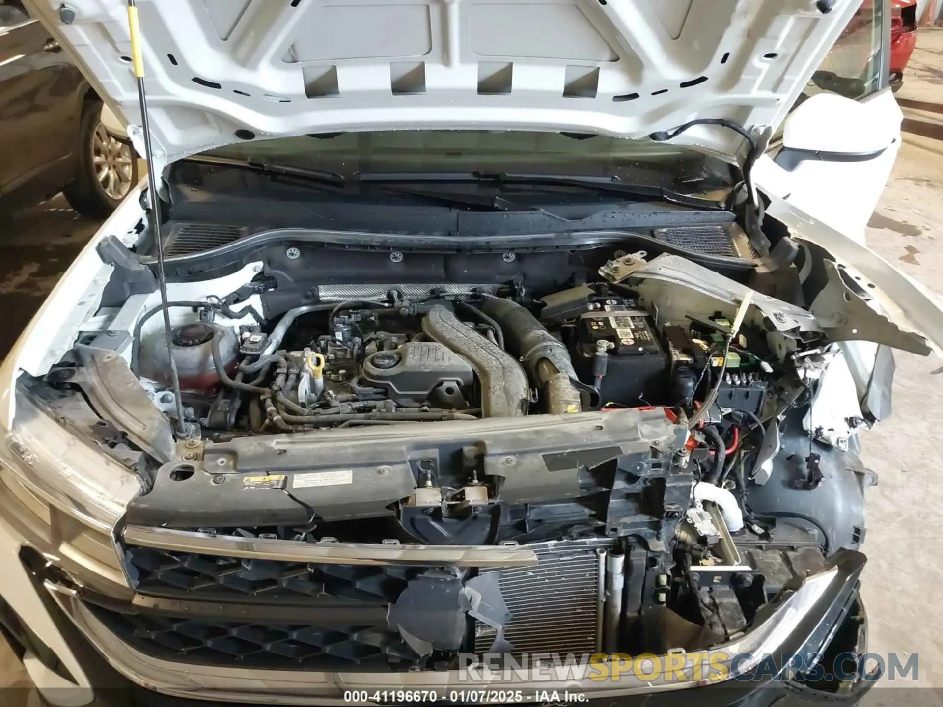 10 fotografías del automóvil dañado 3VVVX7B20PM373721 VOLKSWAGEN TAOS 2023