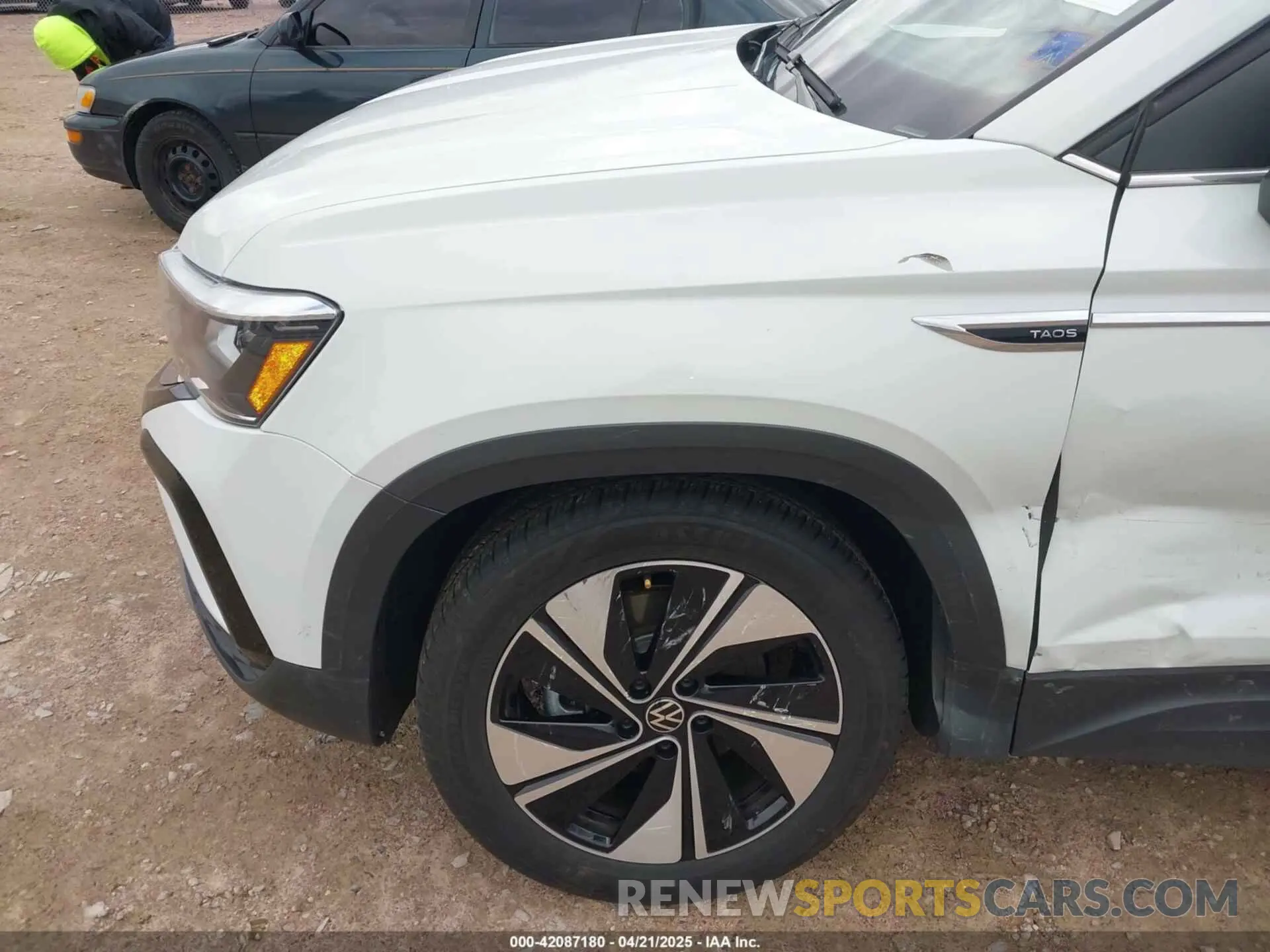 6 fotografías del automóvil dañado 3VVVX7B28PM360666 VOLKSWAGEN TAOS 2023